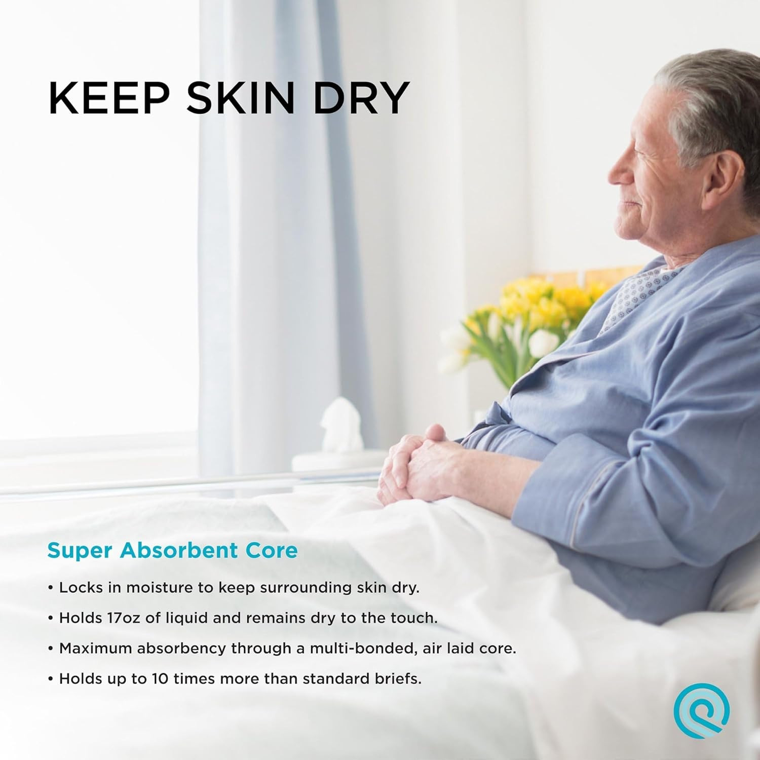 QuickChange Male Incontinence Wrap UIM1010 Folded