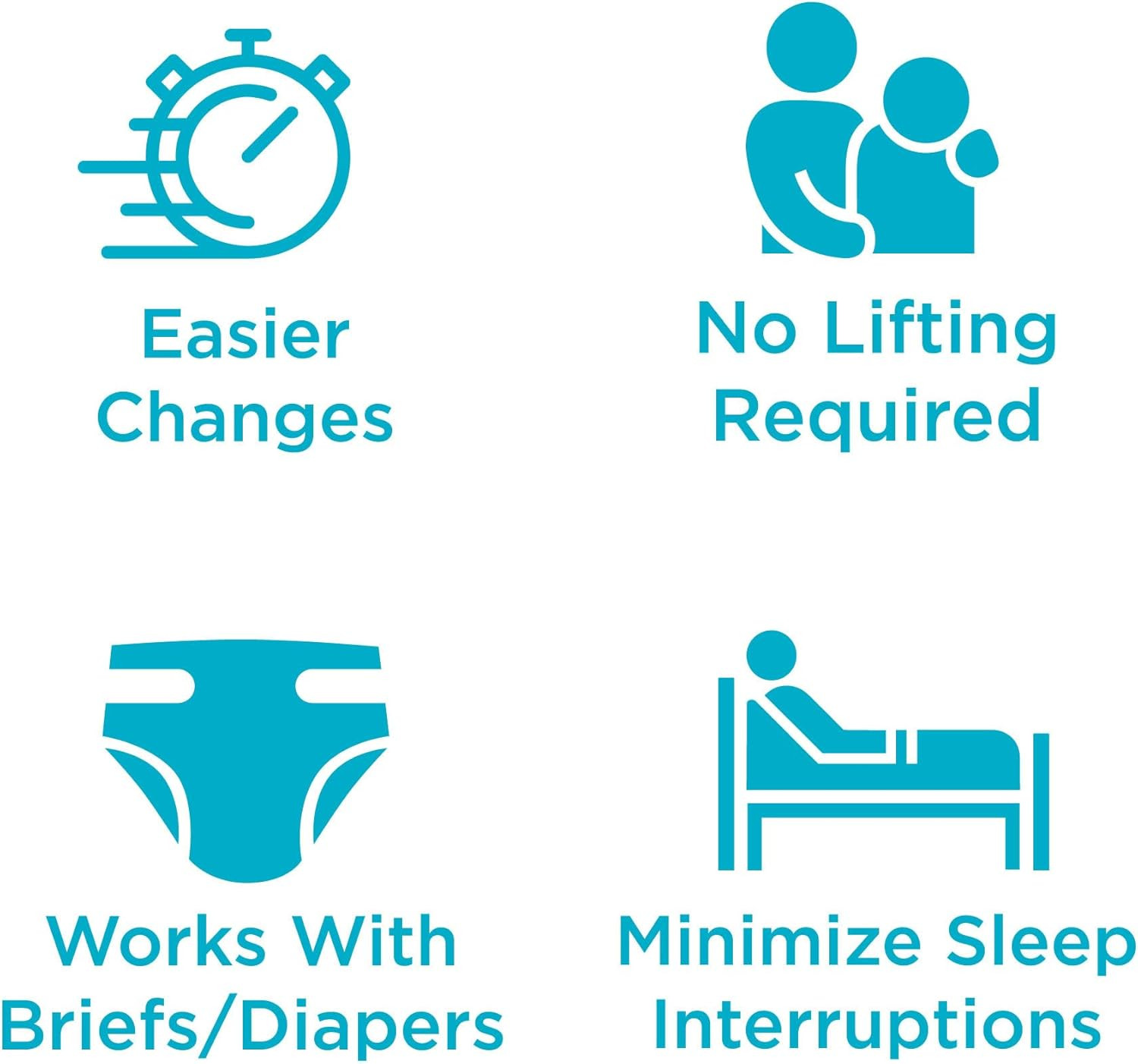 QuickChange Male Incontinence Wrap UIM1010 Folded