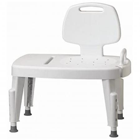 Maddak Inc Bath Safe Adjustable Transfer Bench, 727142501, 1 Each