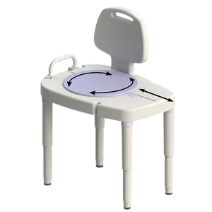 Maddak Sliding Rotating Transfer Bench, F727142701, 1 Each