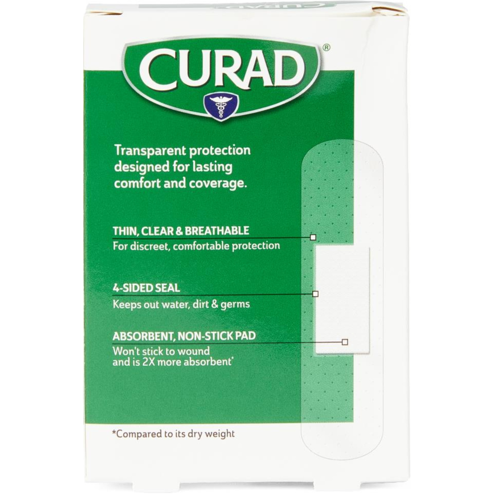 Curad Clear Adhesive Bandages