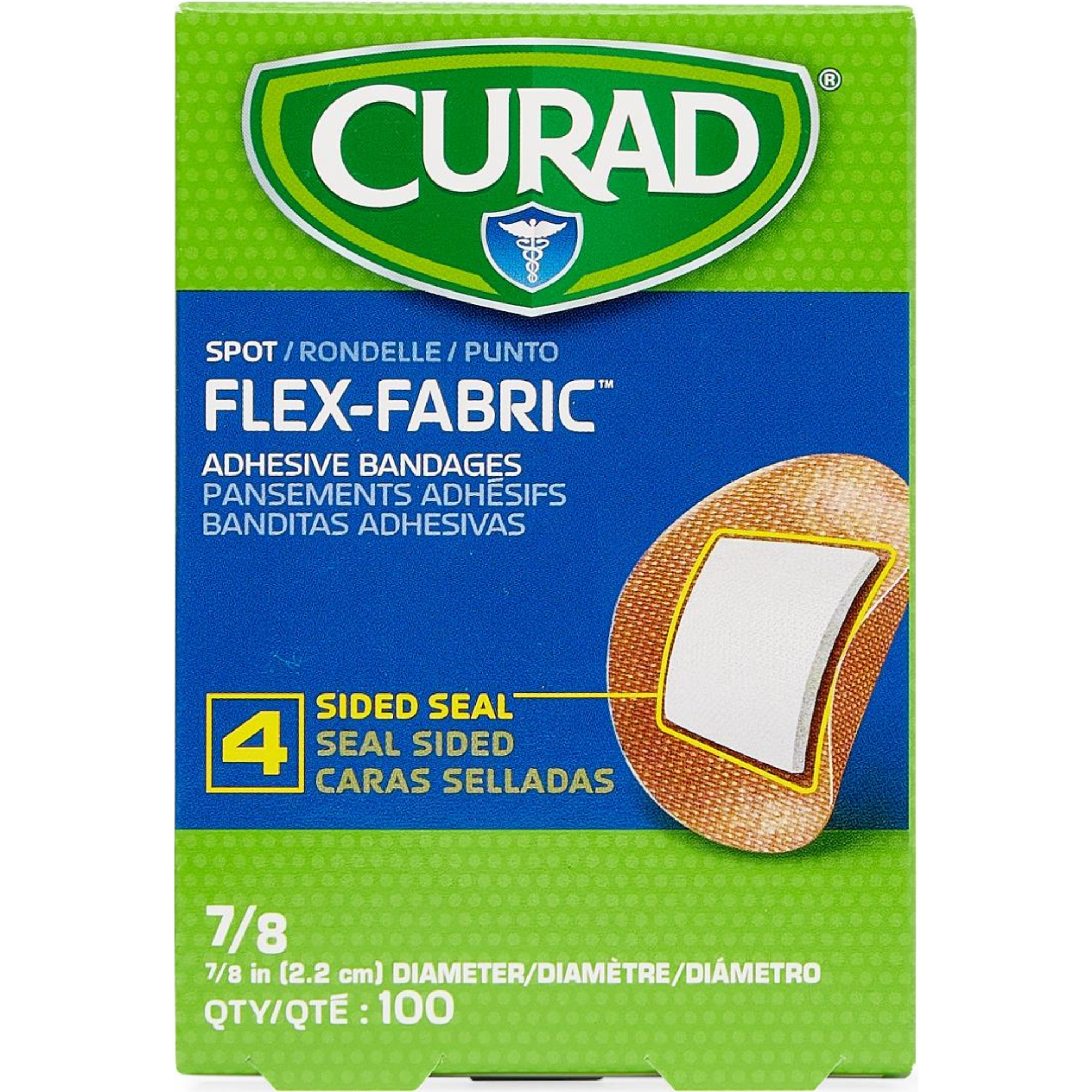 Curad Flex-Fabric Adhesive Spot Bandages