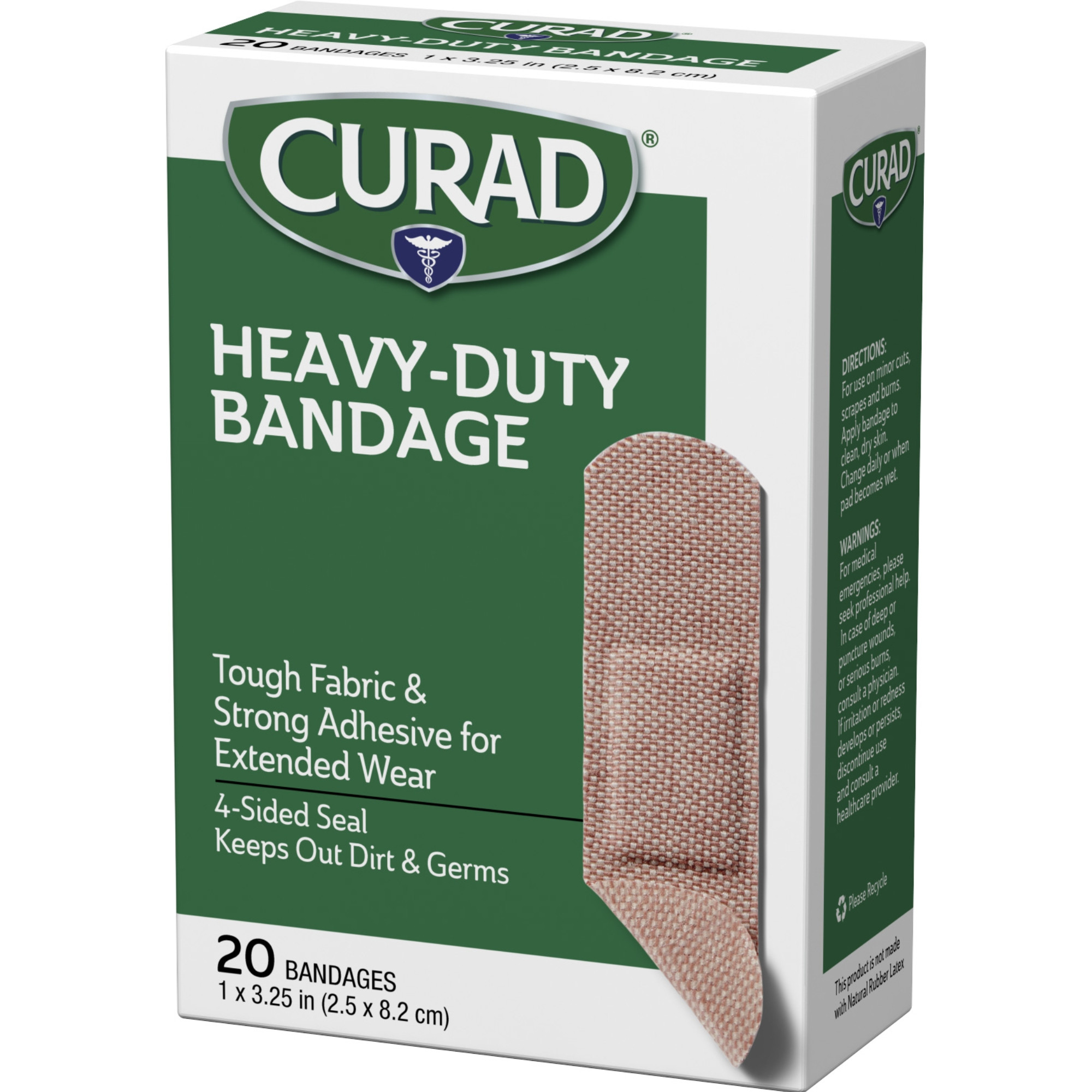 Curad Heavy Duty Strip Adhesive Bandages