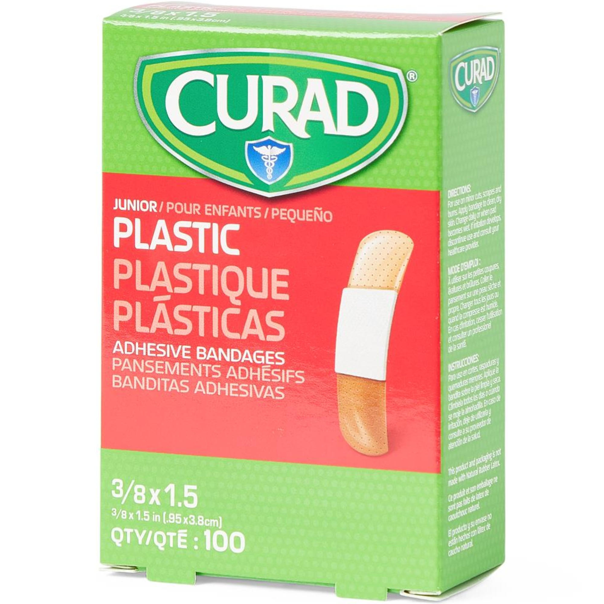 Curad Junior Plastic Adhesive Bandages