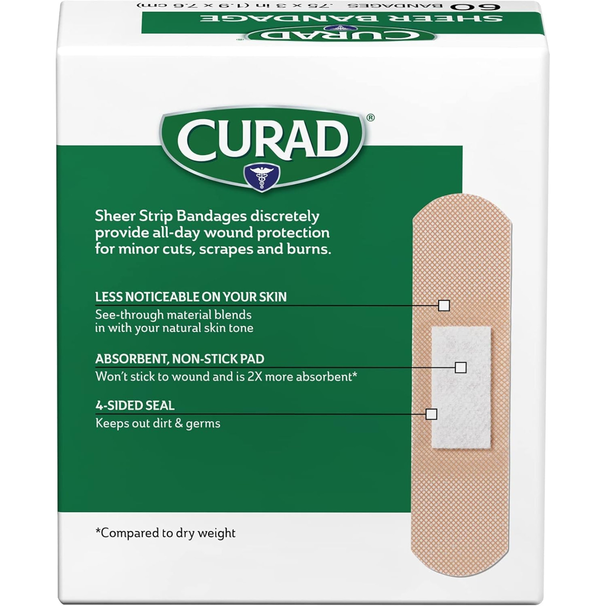 Curad Sheer Adhesive Bandages