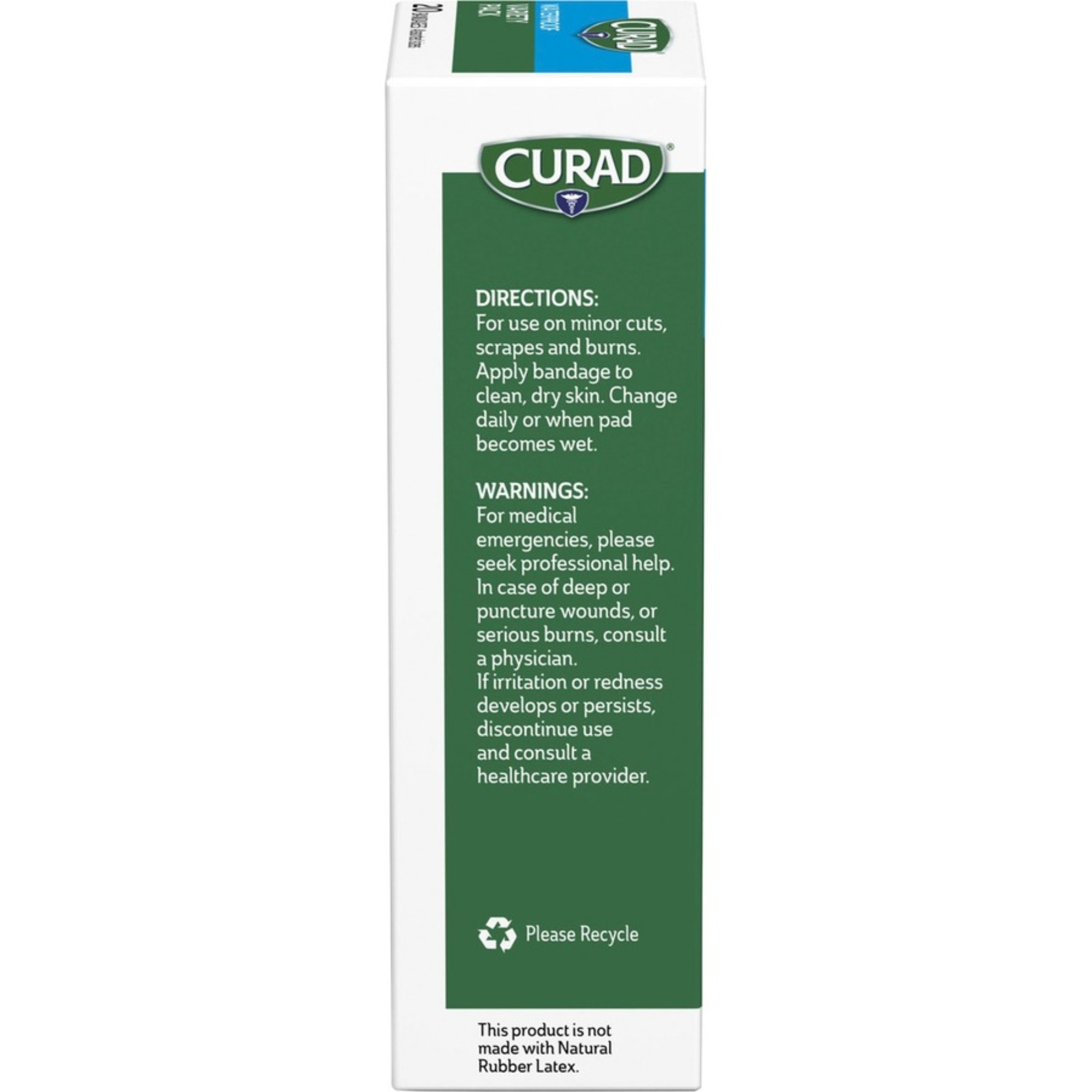 Curad Clear Waterproof Adhesive Bandages, Assorted Sizes