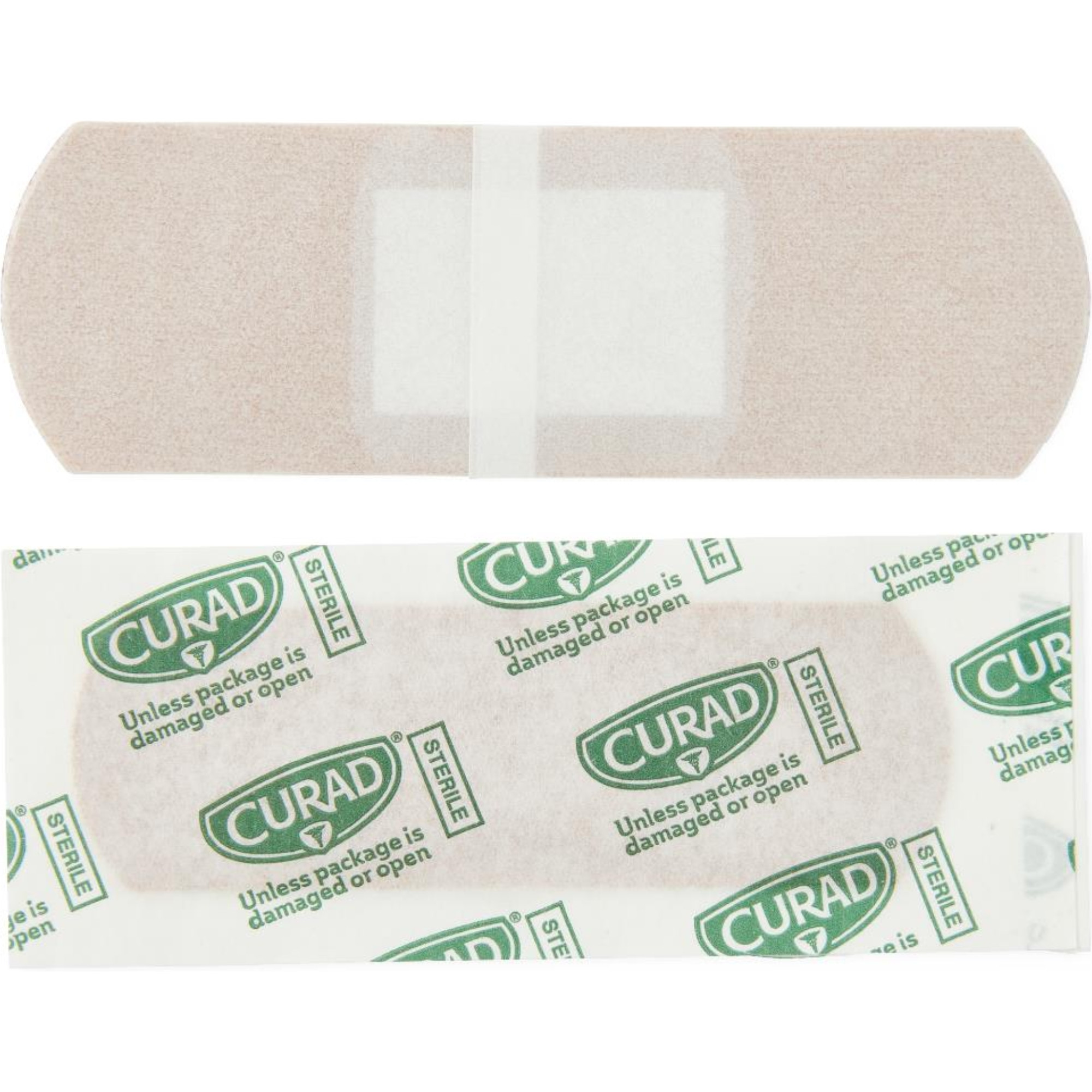 Curad Flex-Fabric Adhesive Bandage, 1 x 3 inches