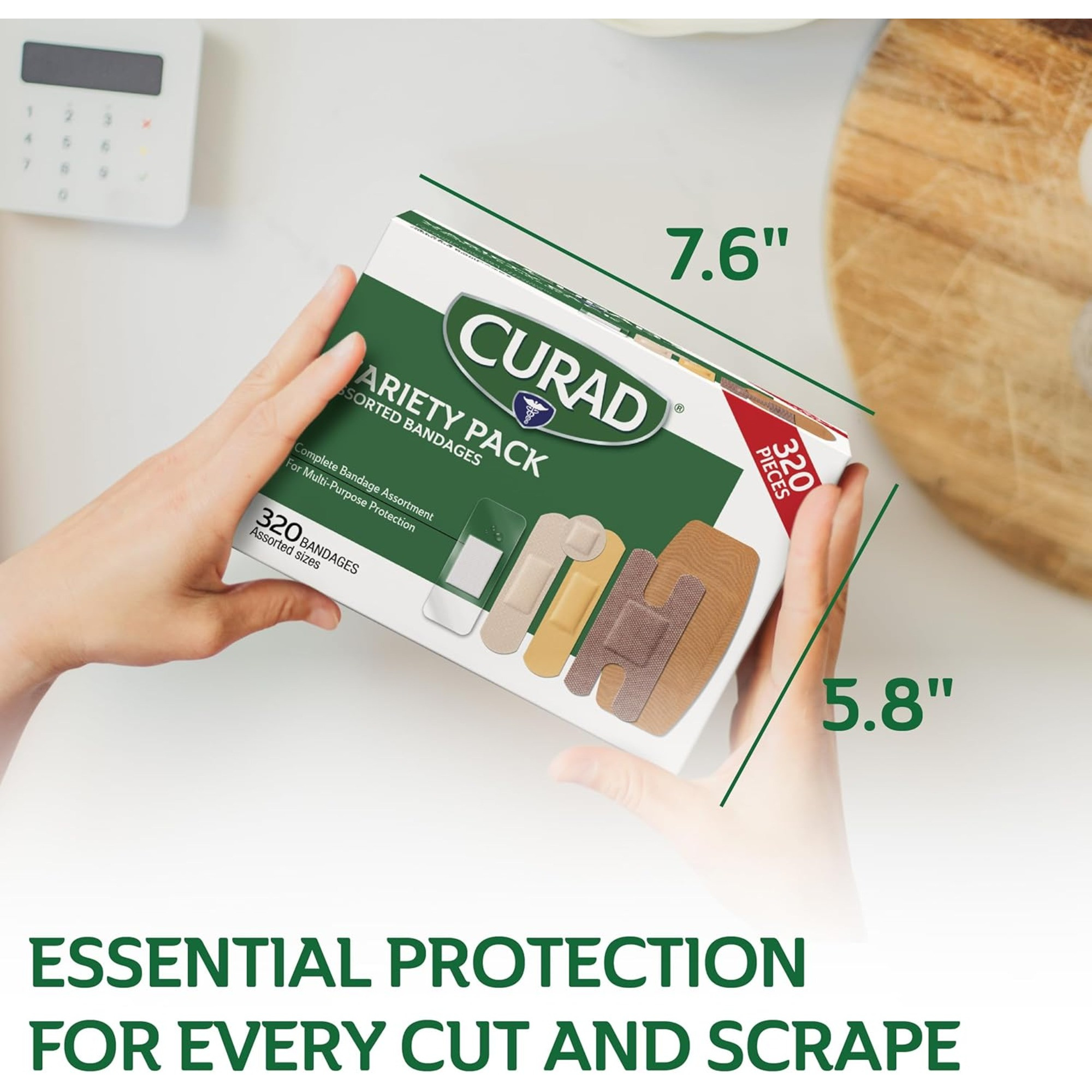 Curad Waterproof Variety Pack Bandages