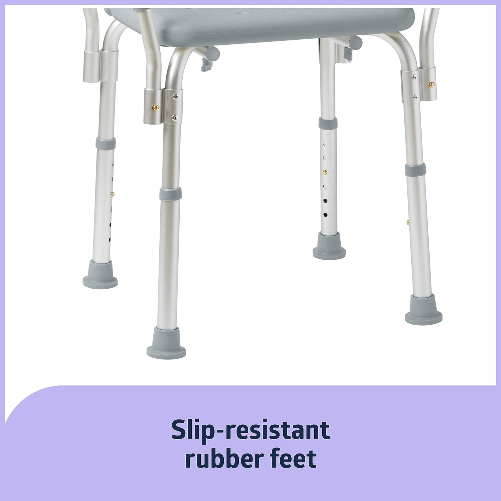 Medline Knockdown Bath Bench with Arms