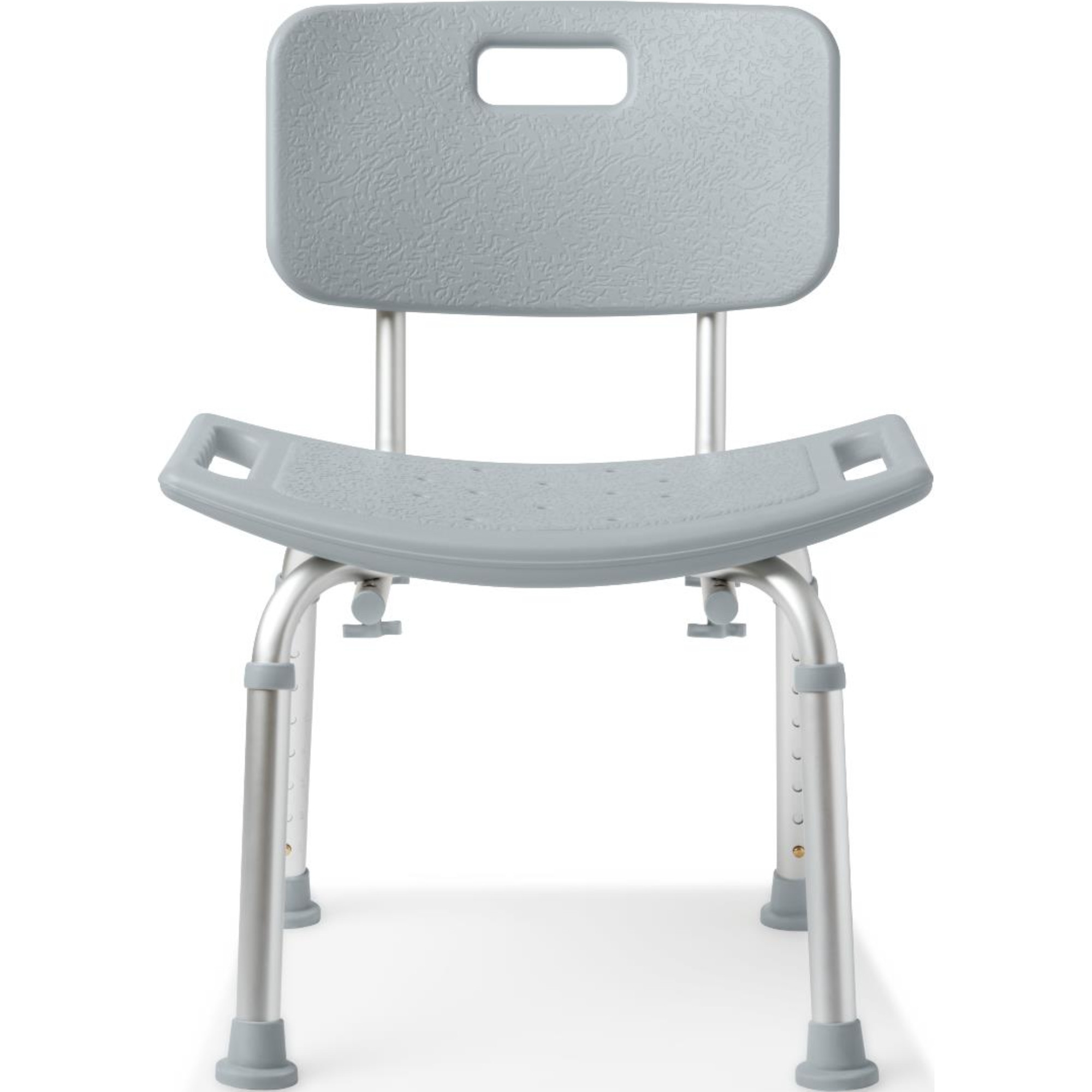Medline Deluxe Aluminum Shower Chair with Back