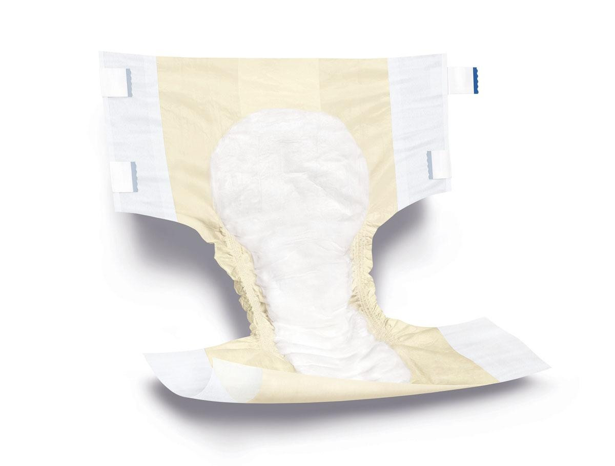 Medline Comfort-Aire Adult Briefs with Tabs, Heavy Absorbency, COMFORTAIRXZ, XL (59"-66") - Bag of 20