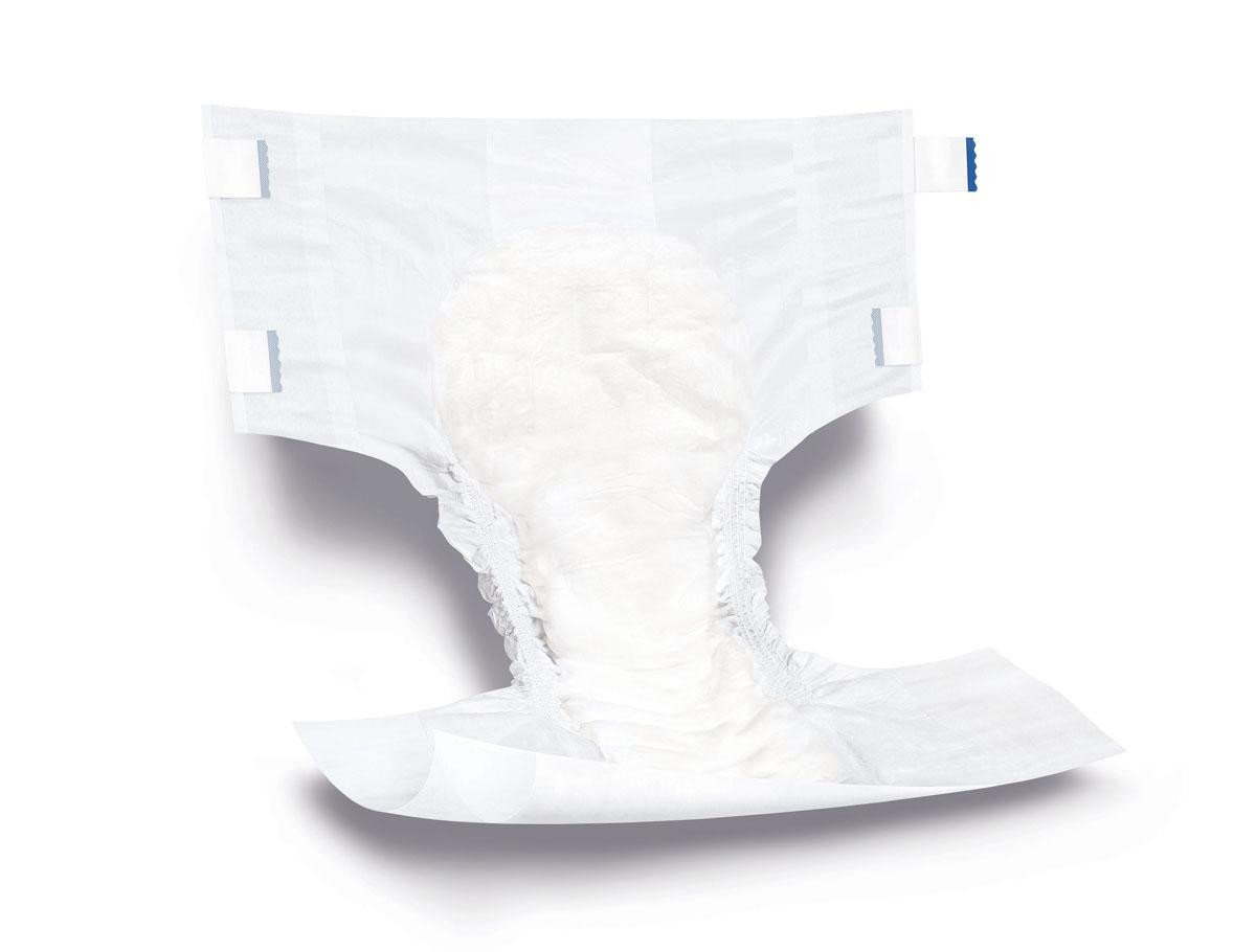Medline Ultracare Cloth-Like Adult Incontinence Briefs with Tabs, Heavy Absorbency, ULTRACAREMD, M (32"-44") - Case of 96