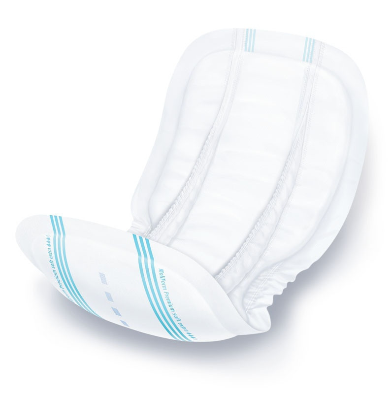 MoliForm Soft Incontinence Liners, Extra Absorbency, PHT168319, 13" x 27" - Case of 120