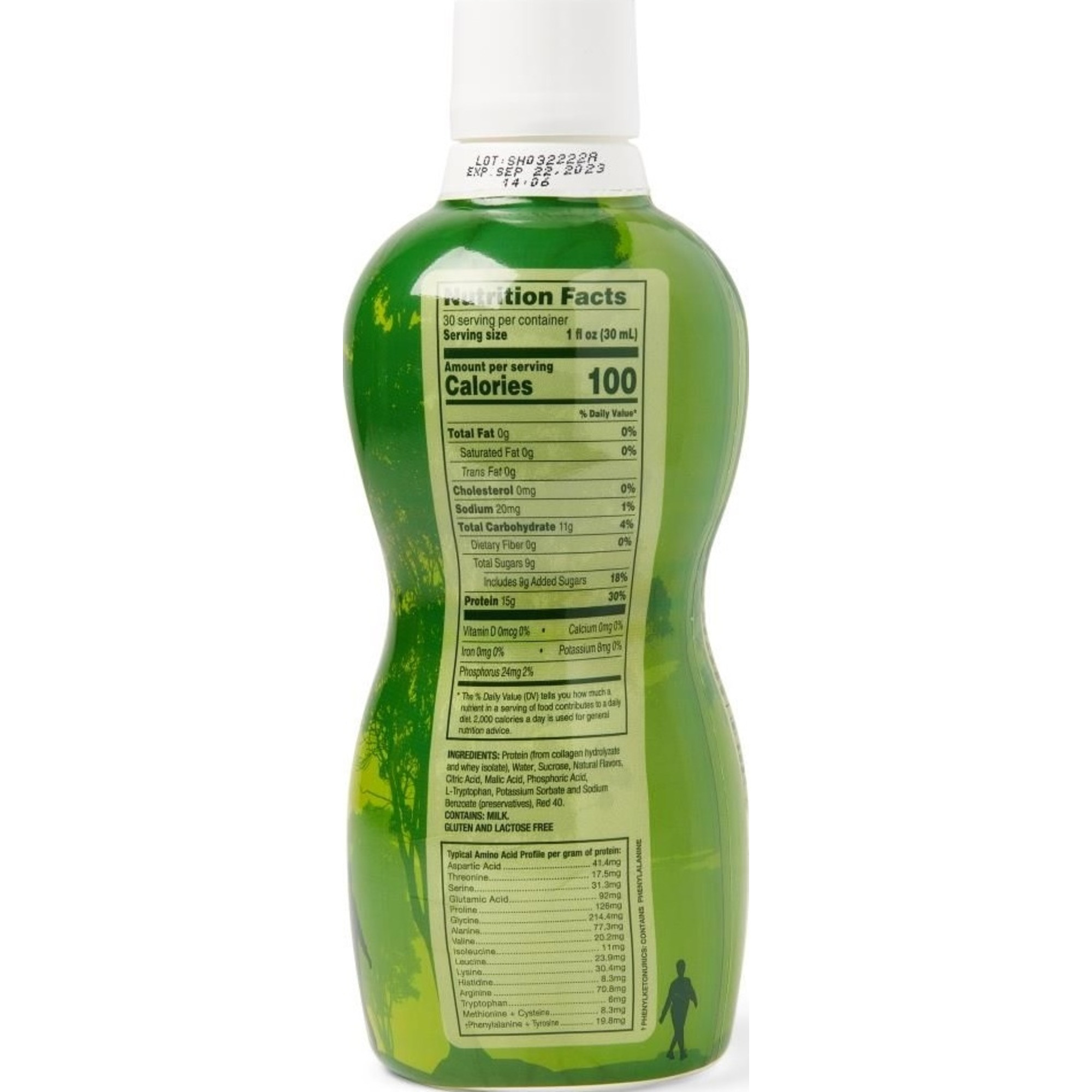 Active Liquid Protein Concentrated Nutritional Supplement, Berry Flavor, ENT693CB, 30 oz. - Case of 4