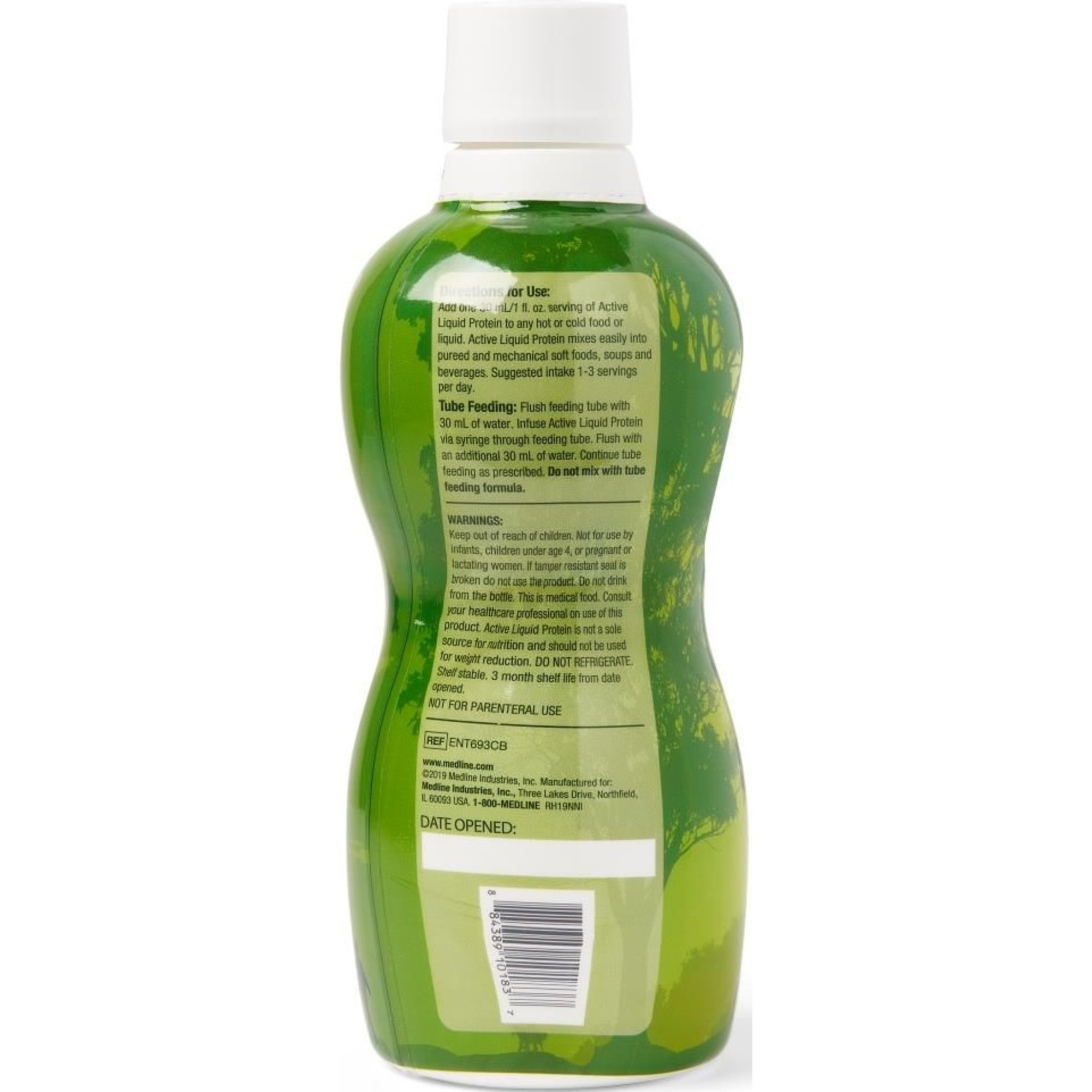 Active Liquid Protein Concentrated Nutritional Supplement, Berry Flavor, ENT693CB, 30 oz. - Case of 4