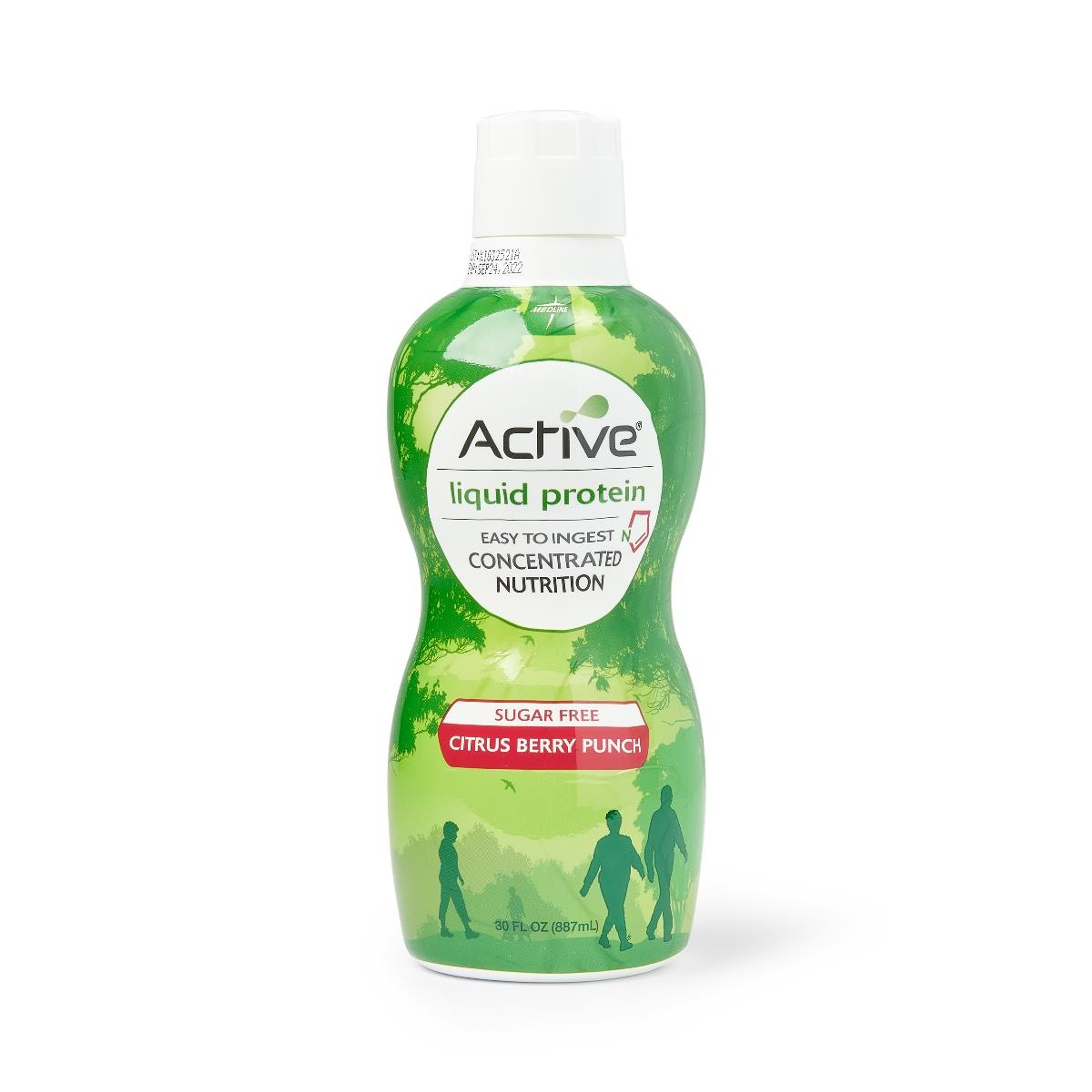 Active Liquid Protein Nutritional Supplement, Sugar-Free, Berry Flavor, 30 oz., ENT693SFCBH, 30 oz. - 1 Each