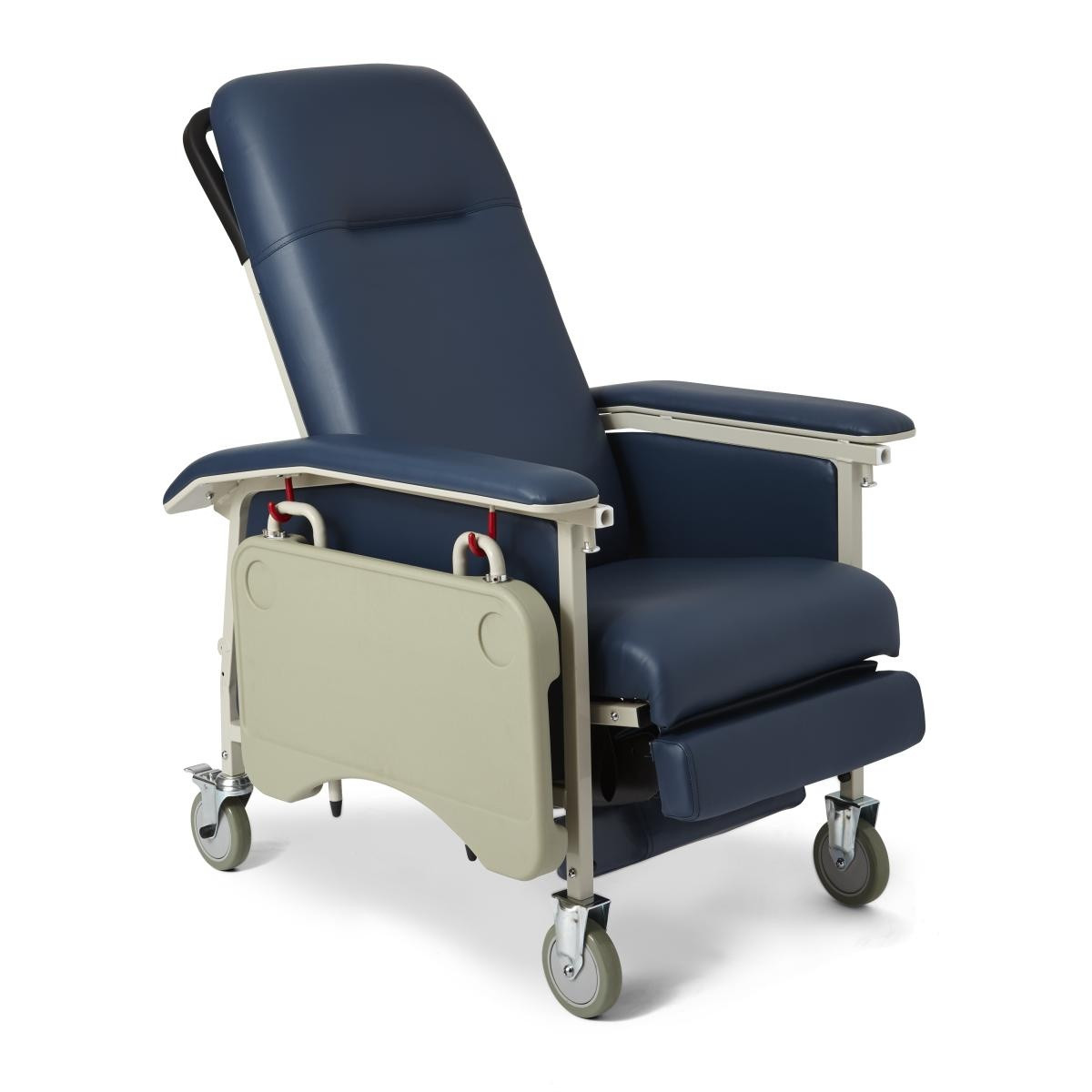 Medline ComfortEZ 3-Position Recliner, FURN10100BLC, 1 Each