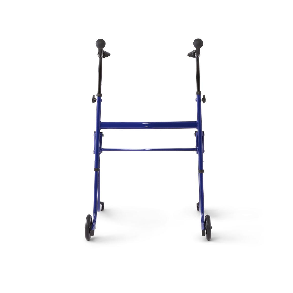 Medline Stand and Go Walker, 5" Wheels, MDS86410SGB, Blue - 1 Each