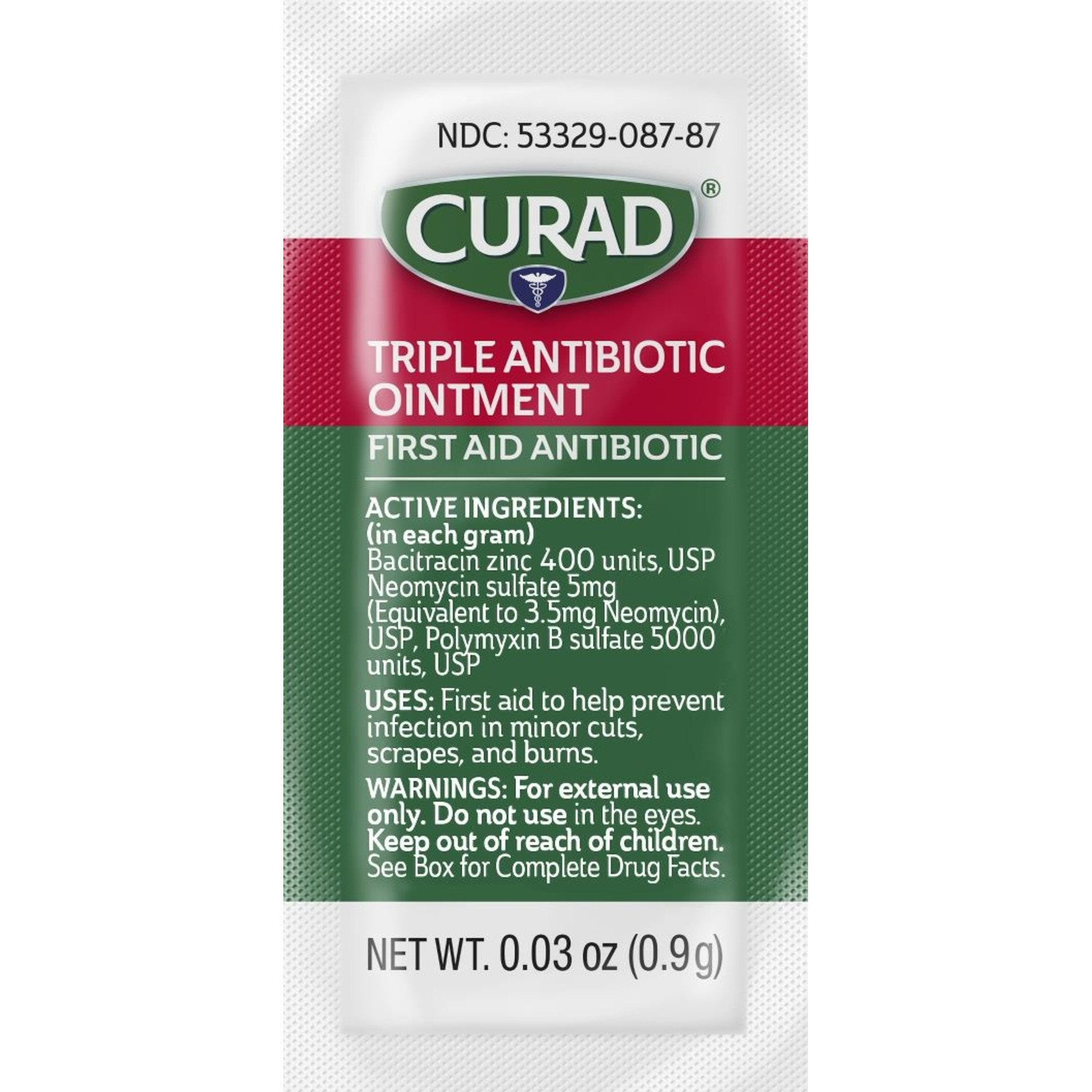 Curad Triple Antibiotic Ointment