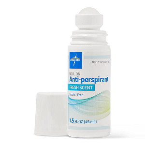 Medline MedSpa Roll-On Antiperspirant Deodorant, Fresh Scent