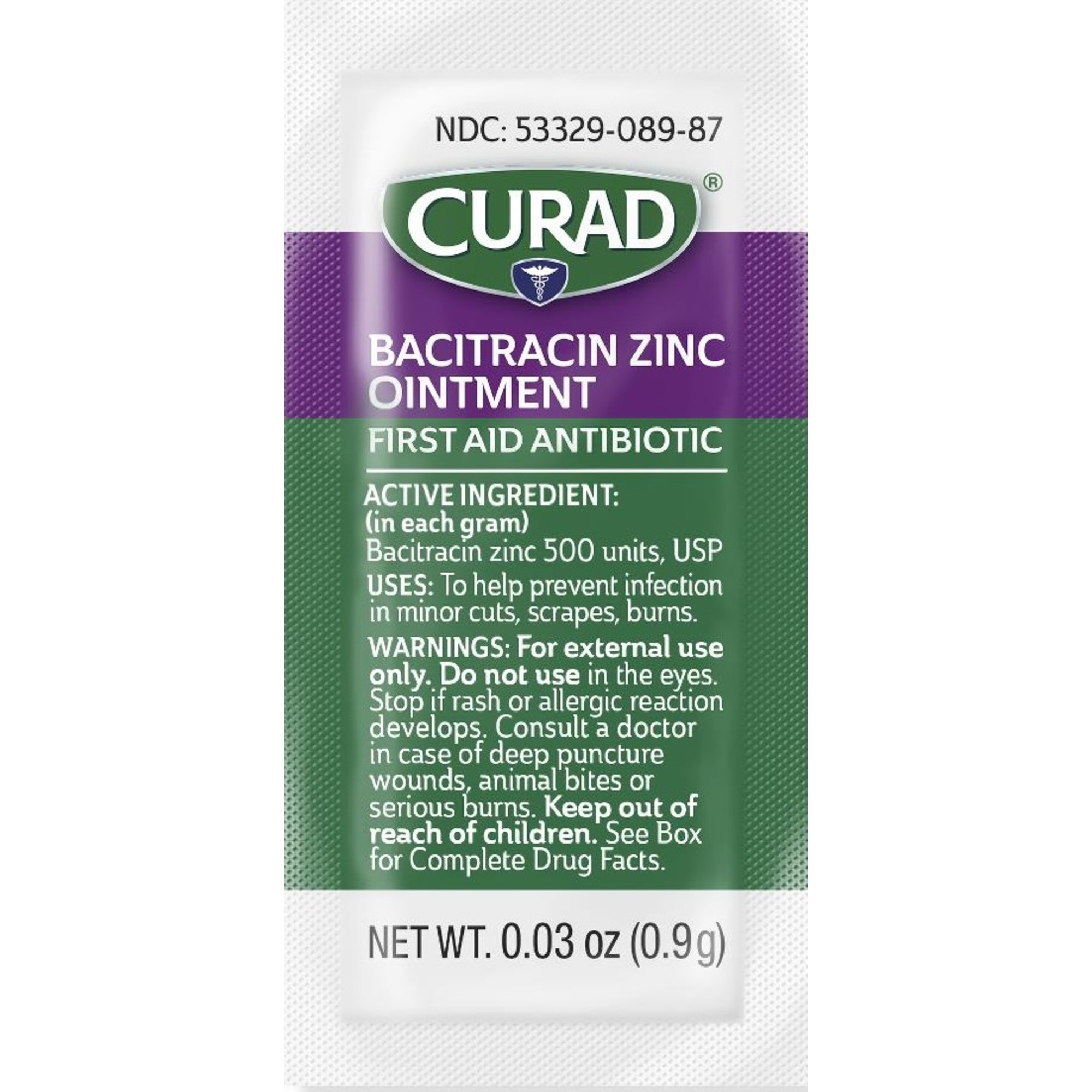 Curad Bacitracin Zinc Ointmen