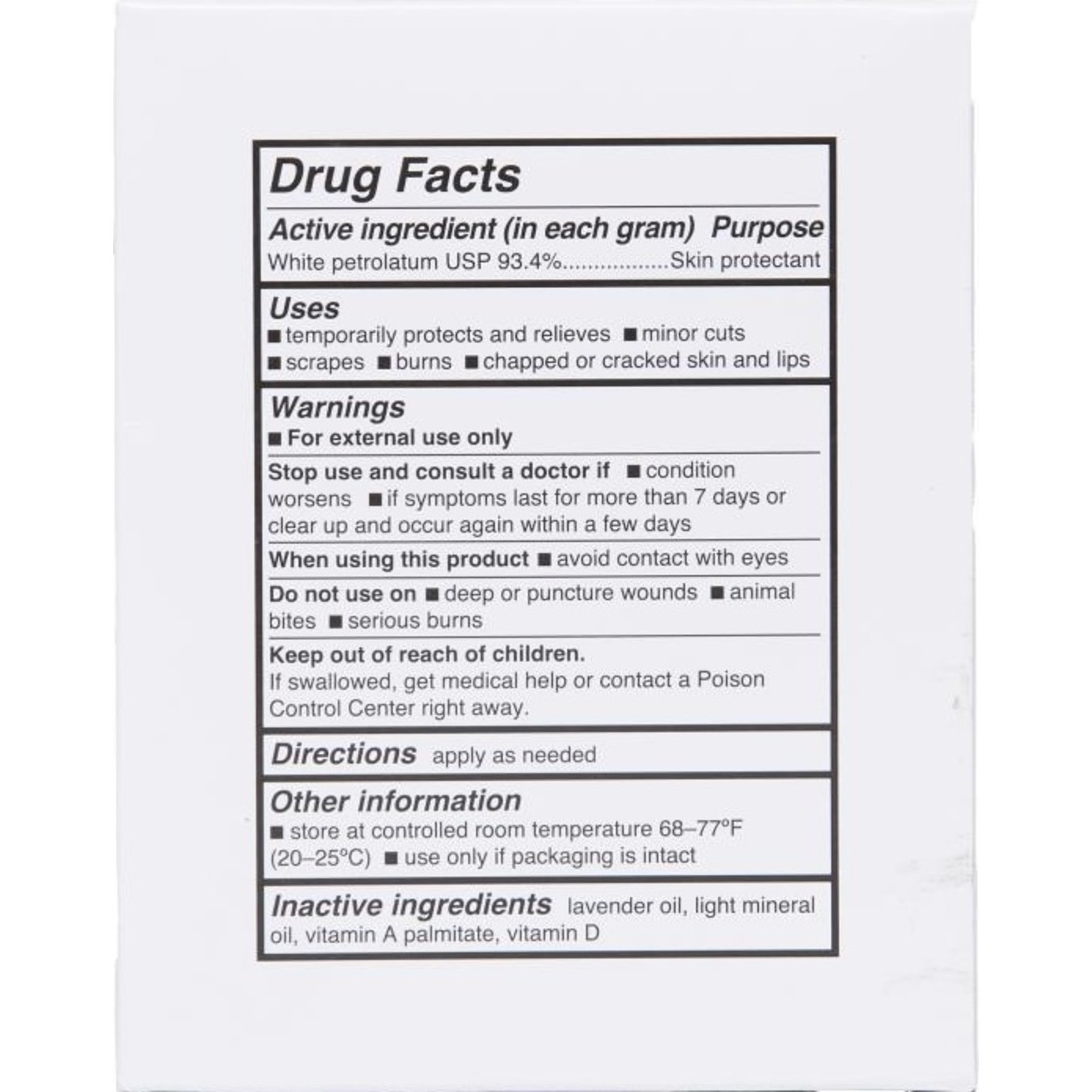 Curad Vitamin A and D Ointment, CUR003545Z, 5 g Foil Packet - Box of 144