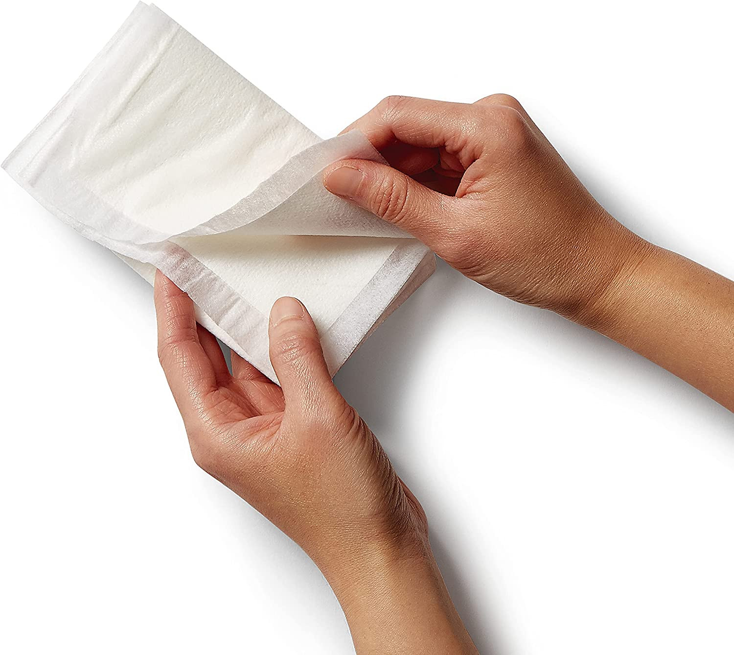 Medline Skinfold Dry Sheets, MSC10614Z, 6" X 14" - Bag of 10