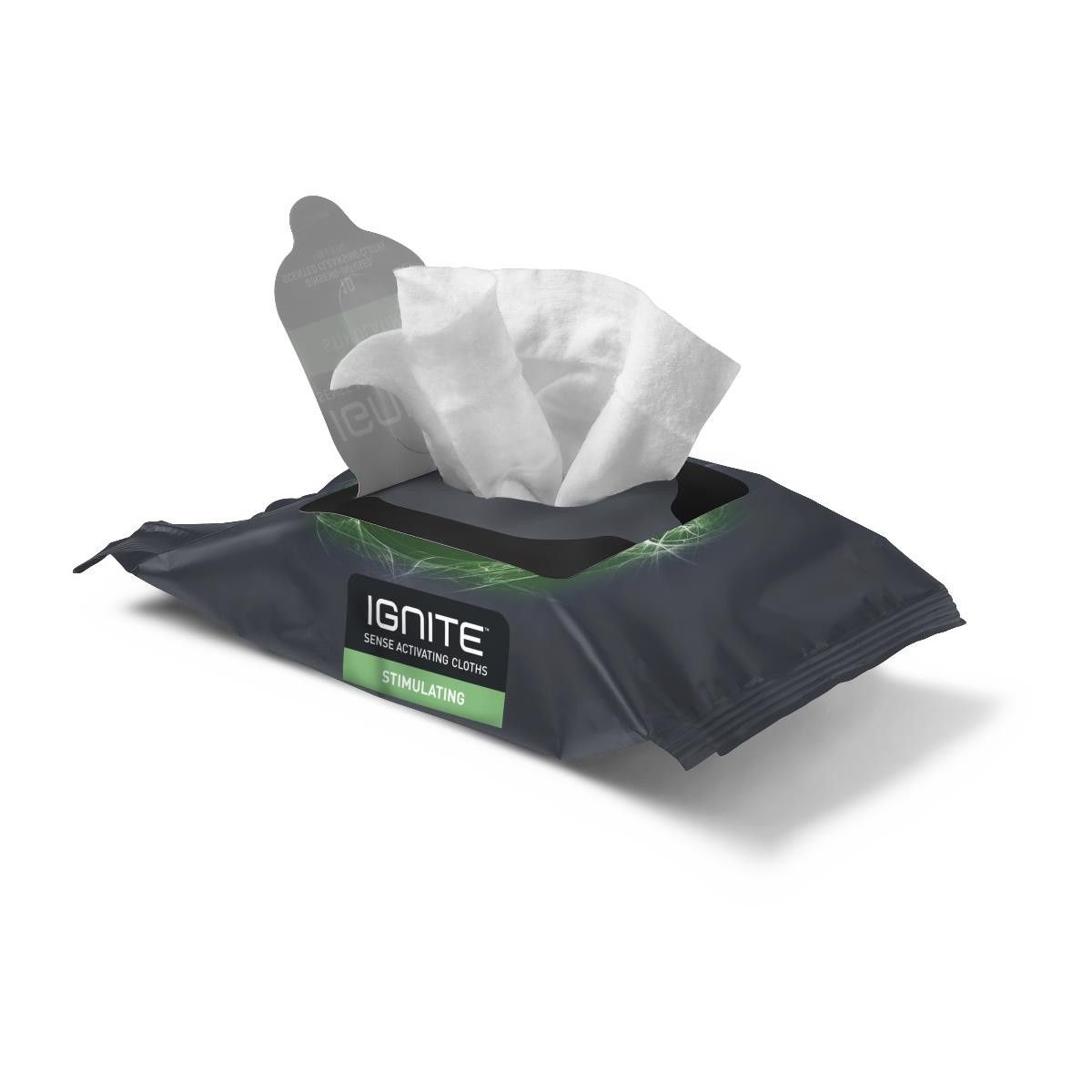 Ignite Stimulating Scented Body Wipes, IGNITE003Z, Box of 5