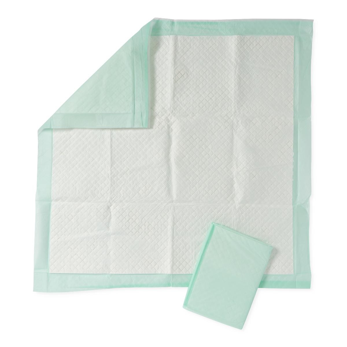 Medline Deluxe Disposable Underpads, Heavy Absorbency