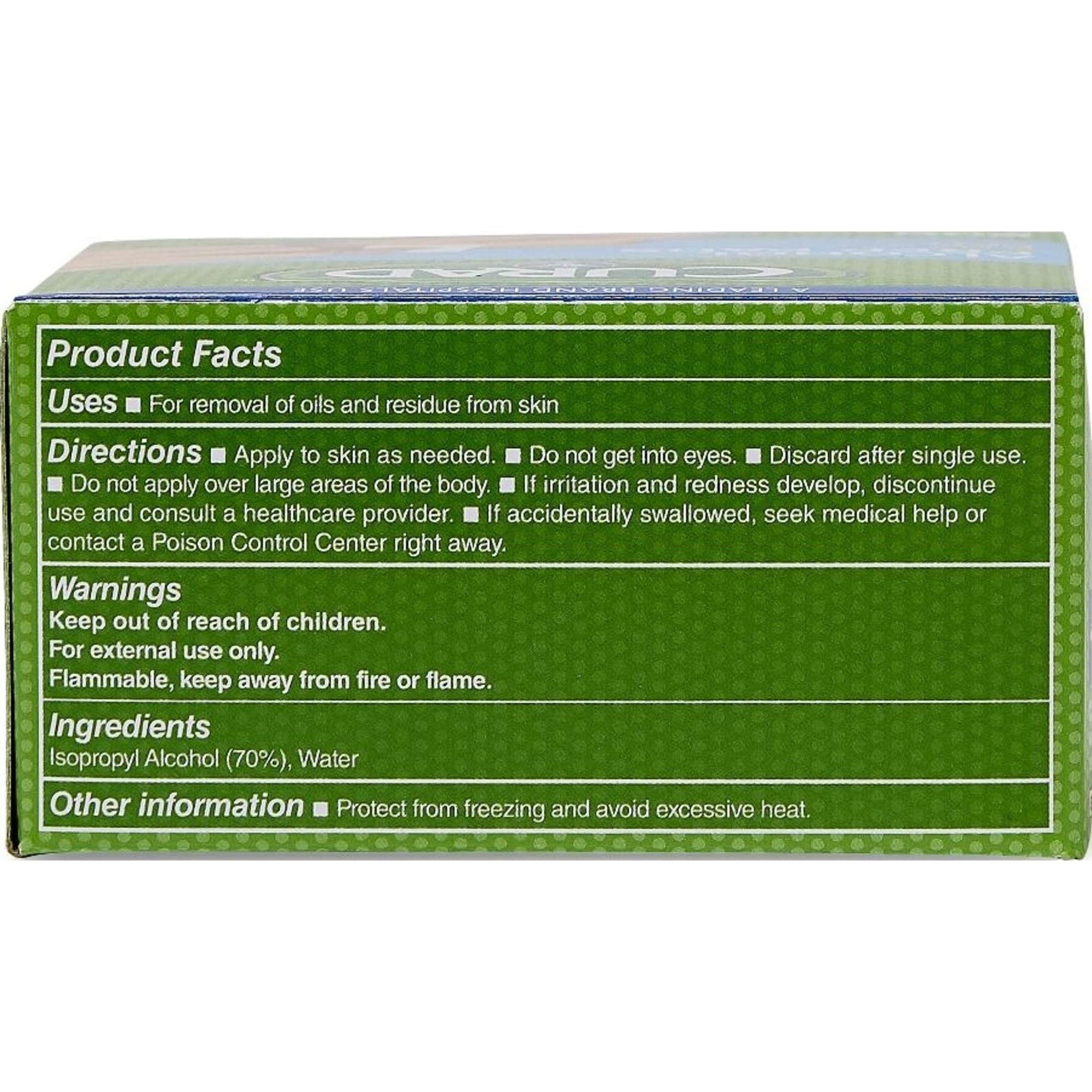 Curad Alcohol Prep Pads, 2-Ply