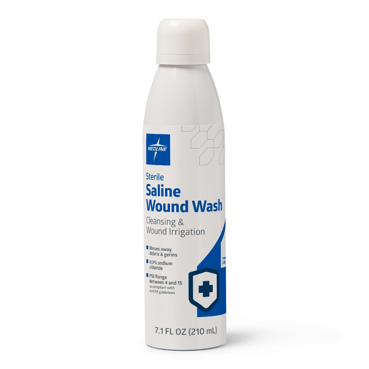 Medline Sterile Saline Wound Wash, Spray
, MDSALINE7H, 7.1 oz. - 1 Each