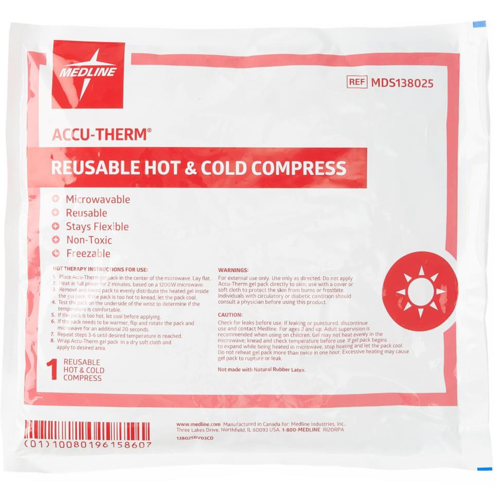 Medline Accu-Therm Hot / Cold Gel Packs