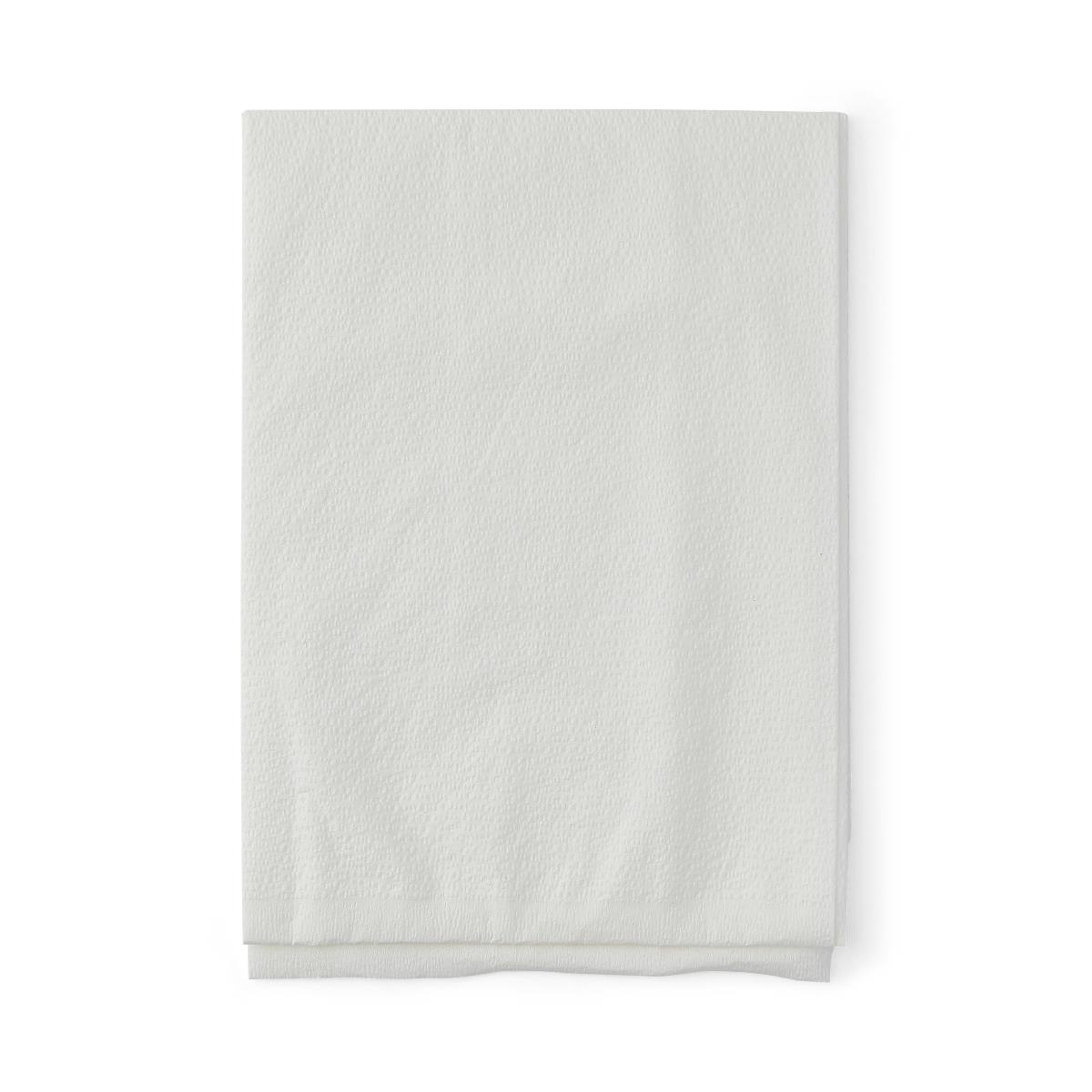 Medline Poly Tissue Disposable Pillowcases , NON24345, White - 21" X 30" - Case of 100