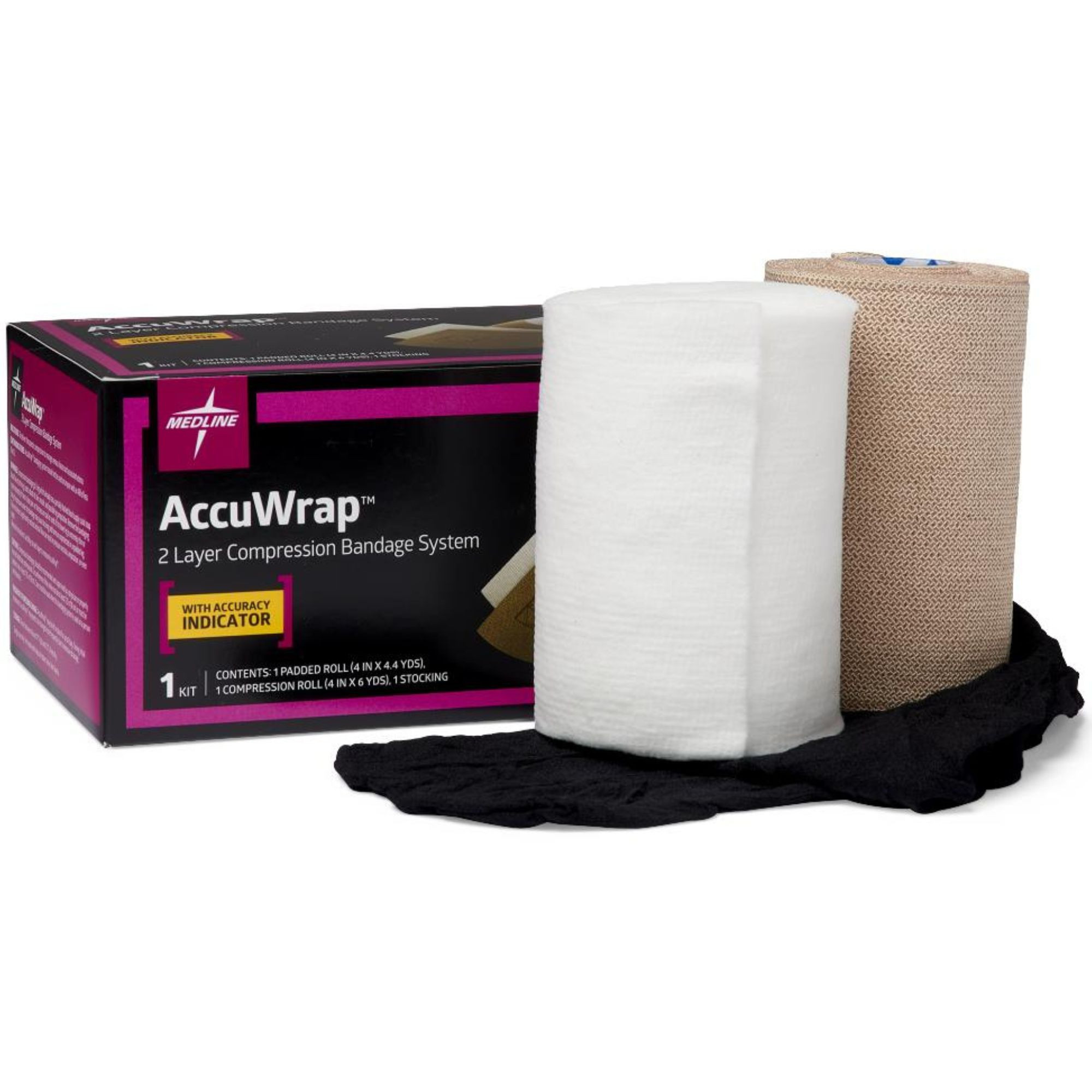 Medline AccuWrap 2-Layer Compression Bandage System