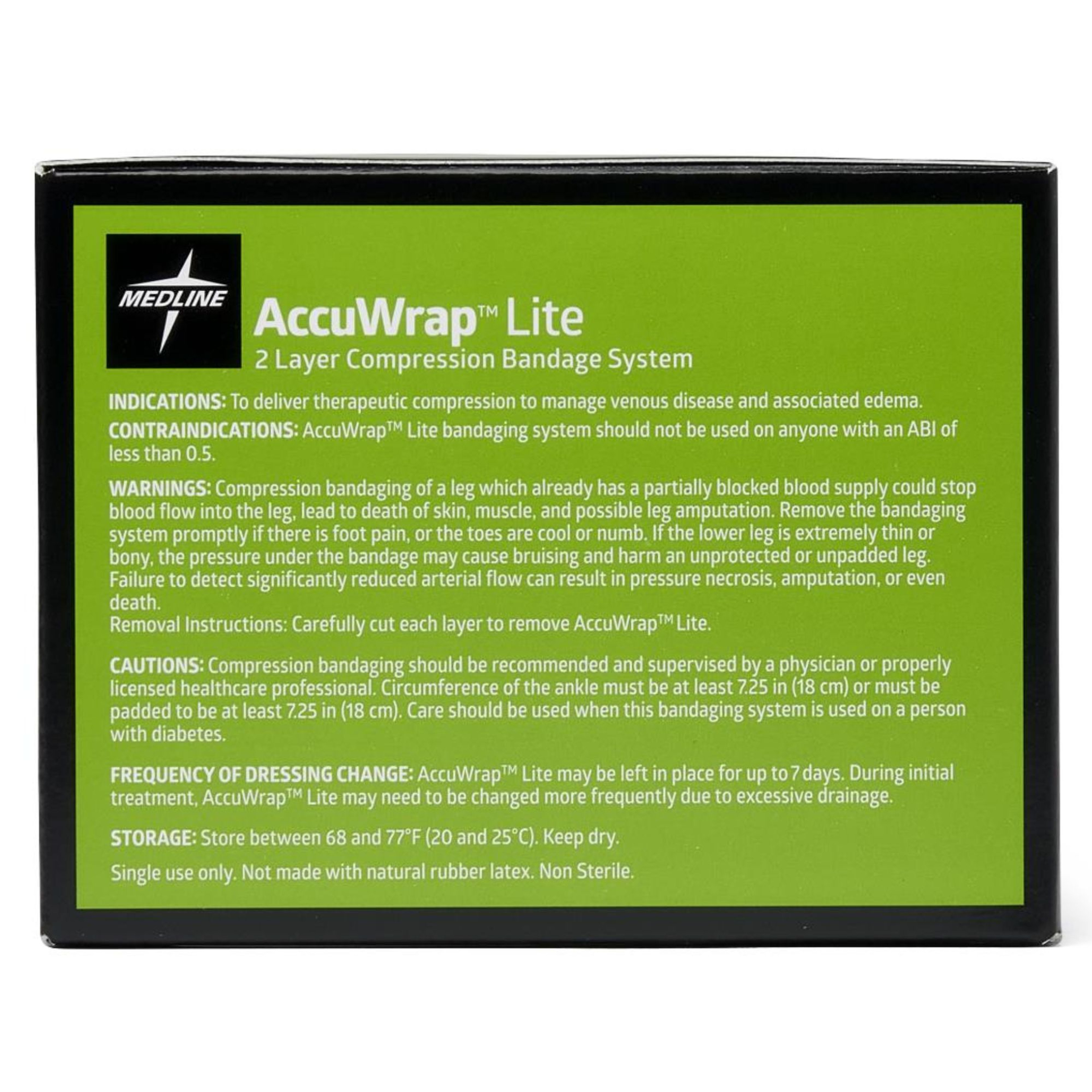 Medline AccuWrap Lite 2-Layer Compression Bandage System