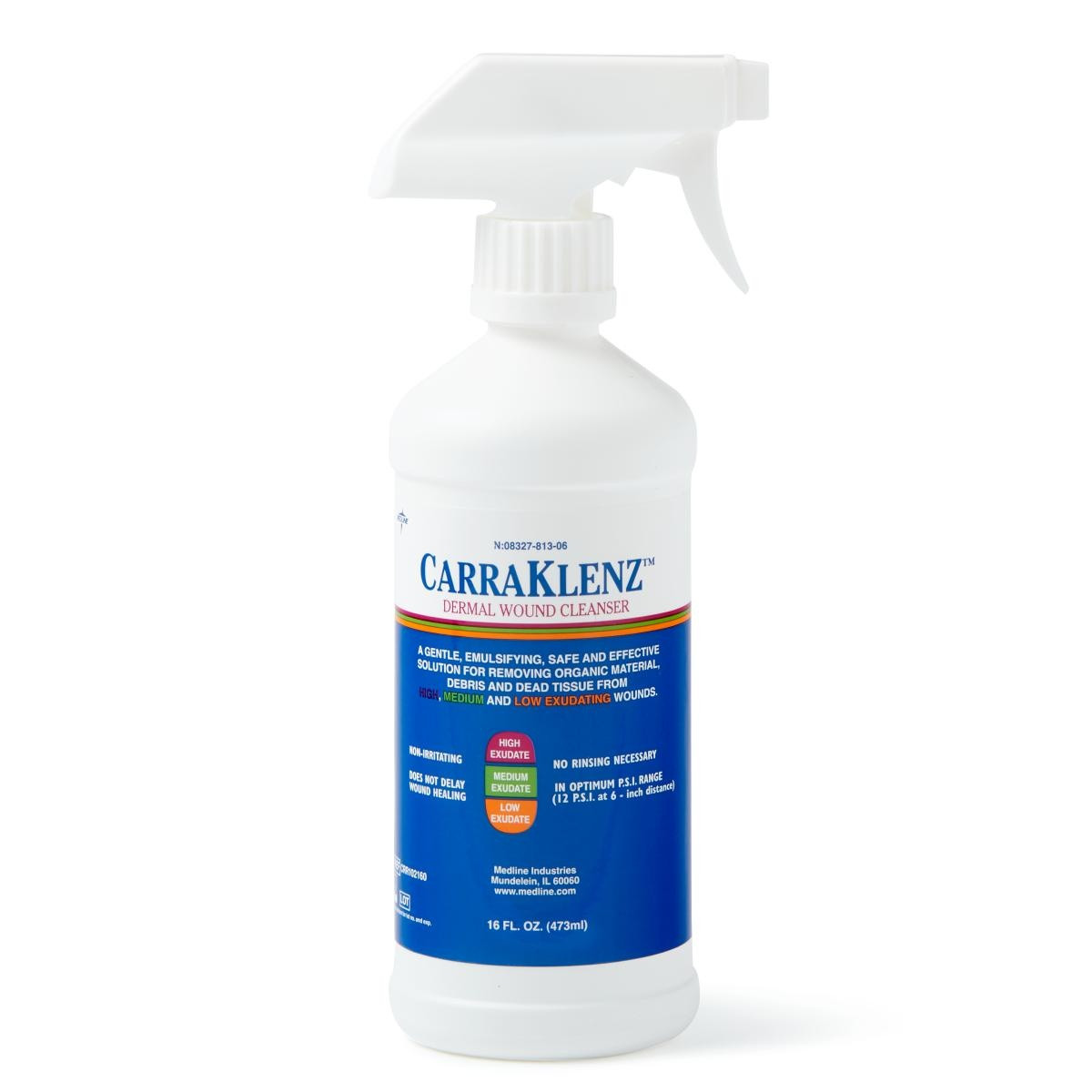 CarraKlenz Dermal Wound Cleanser , CRR102160H, 16 oz. - 1 Each