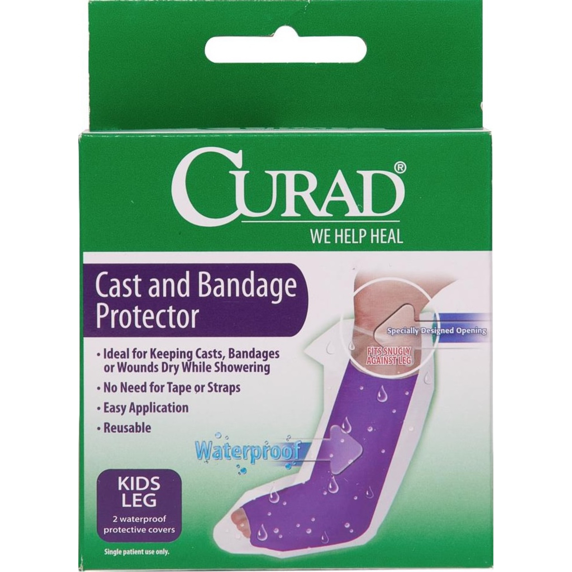 Curad Cast and Bandage Protector for Legs