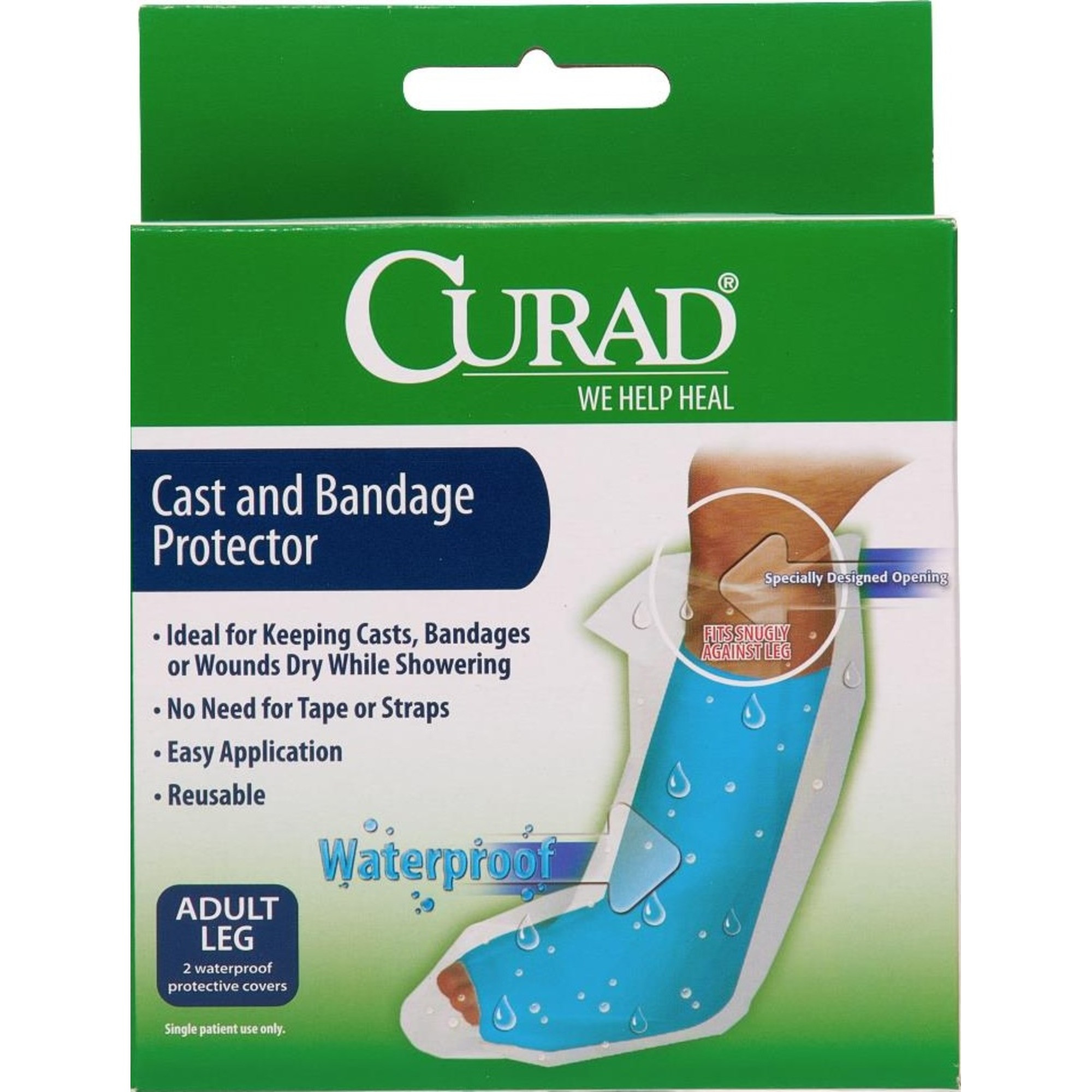 Curad Cast and Bandage Protector for Legs