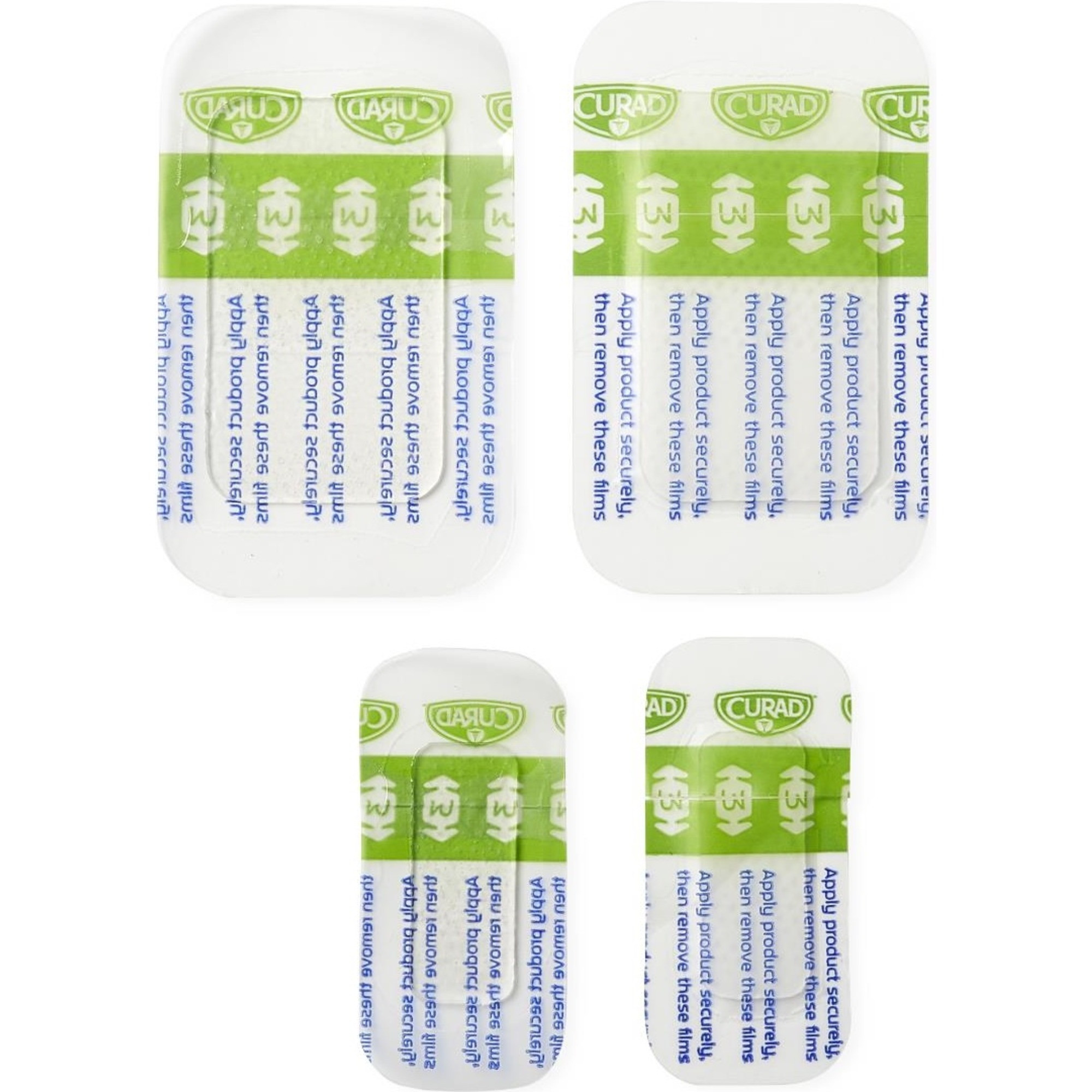 Curad Soothe and Cool Burn Bandage, Assorted Sizes, CUR5236V1H, Box of 8