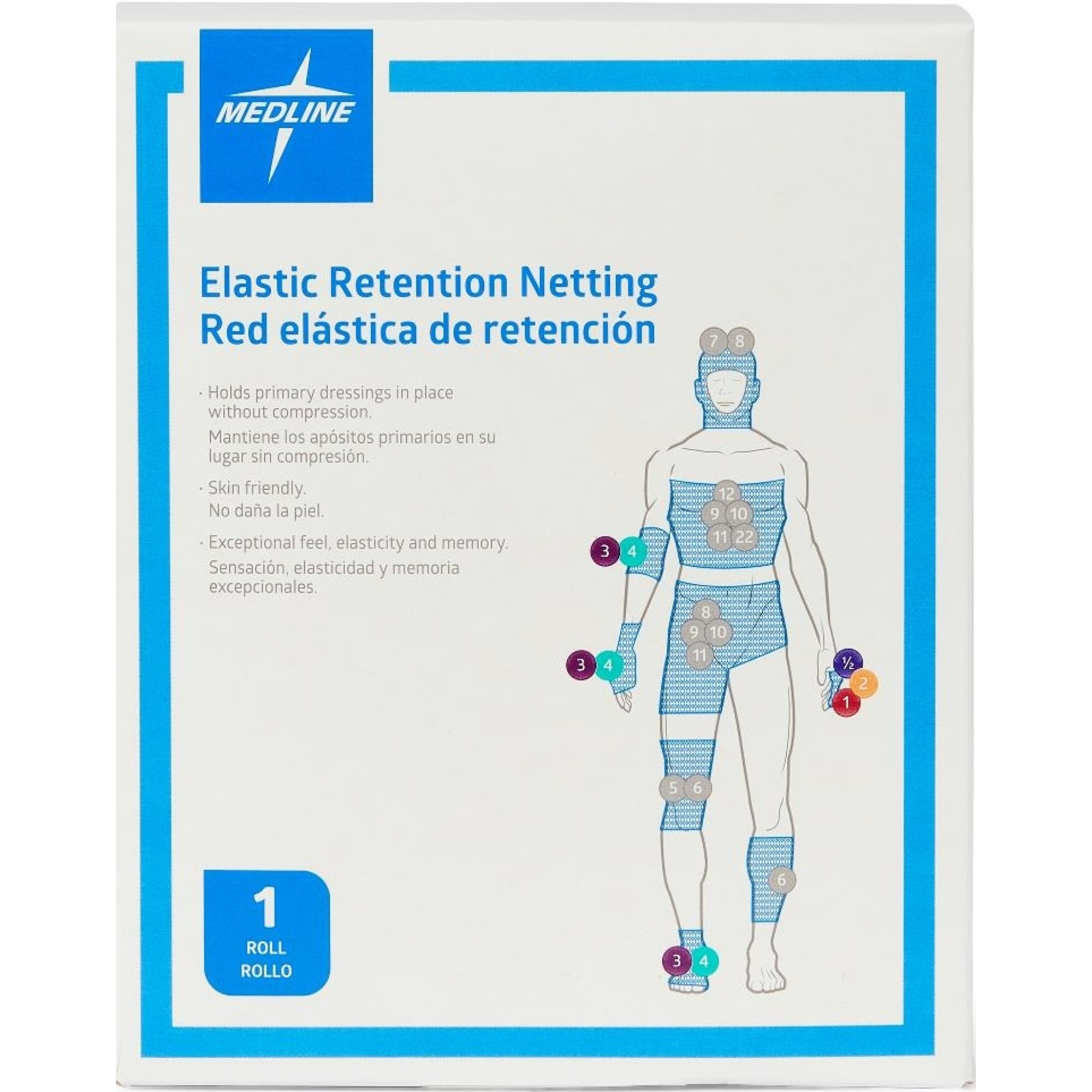 Medline Elastic Retention Netting