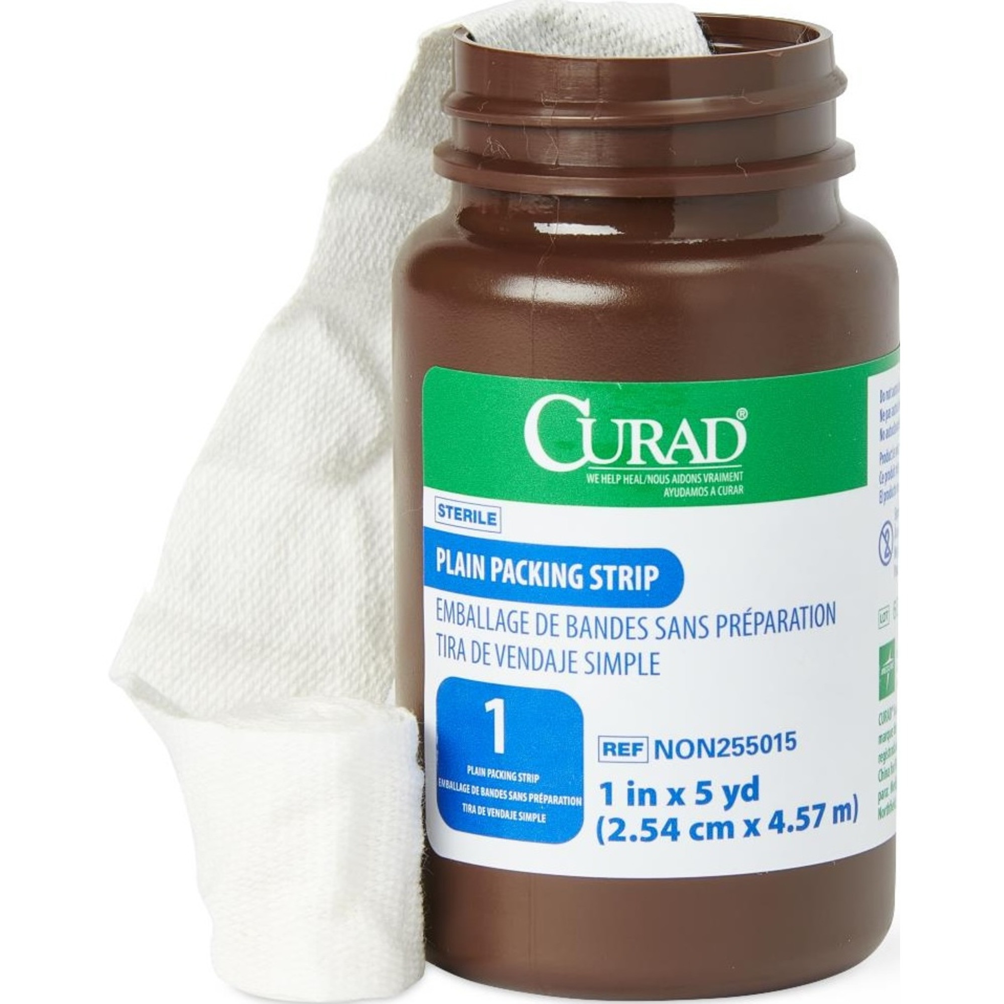 Curad Sterile Plain Gauze Packing Strips