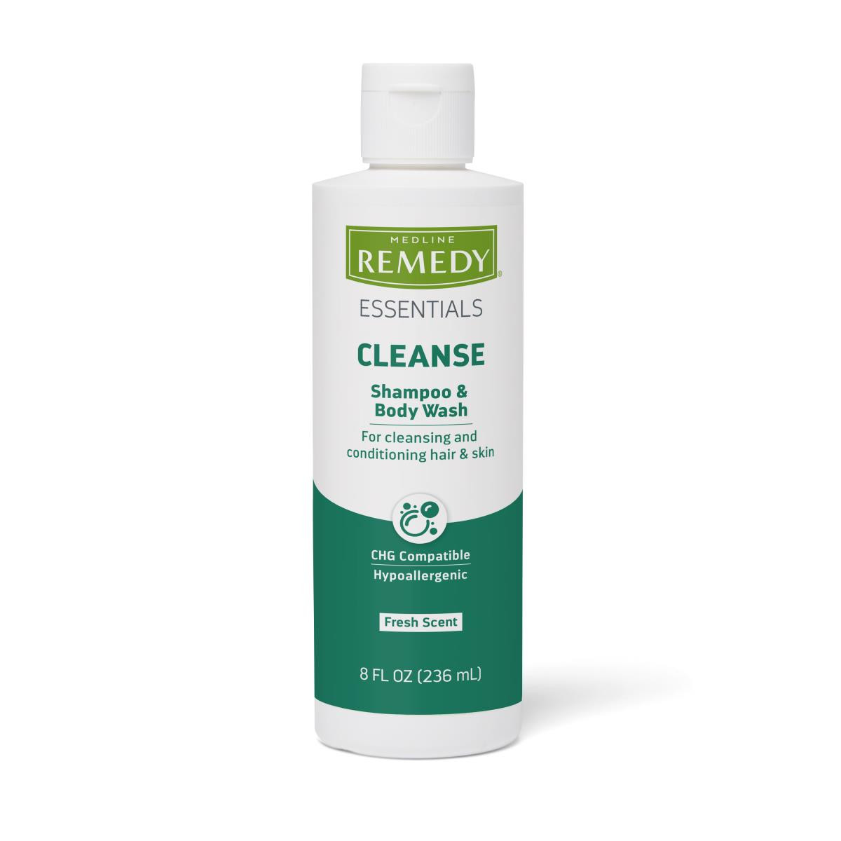 Remedy Essentials Shampoo and Body Wash Gel, Natural Scent