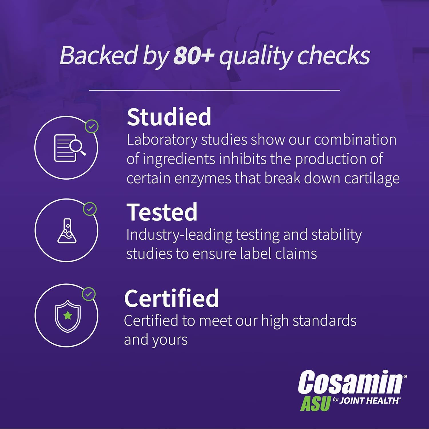 Cosamin ASU Dietary Supplement, Capsule, 150 Capsules