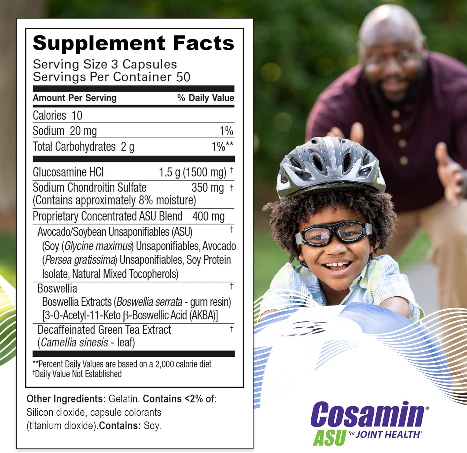Cosamin ASU Dietary Supplement, Capsule, 150 Capsules