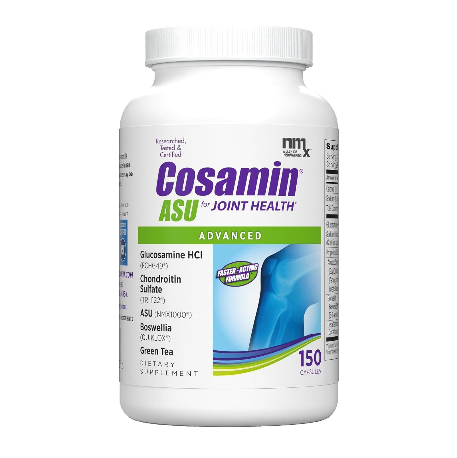 Cosamin ASU Dietary Supplement, Capsule, 150 Capsules