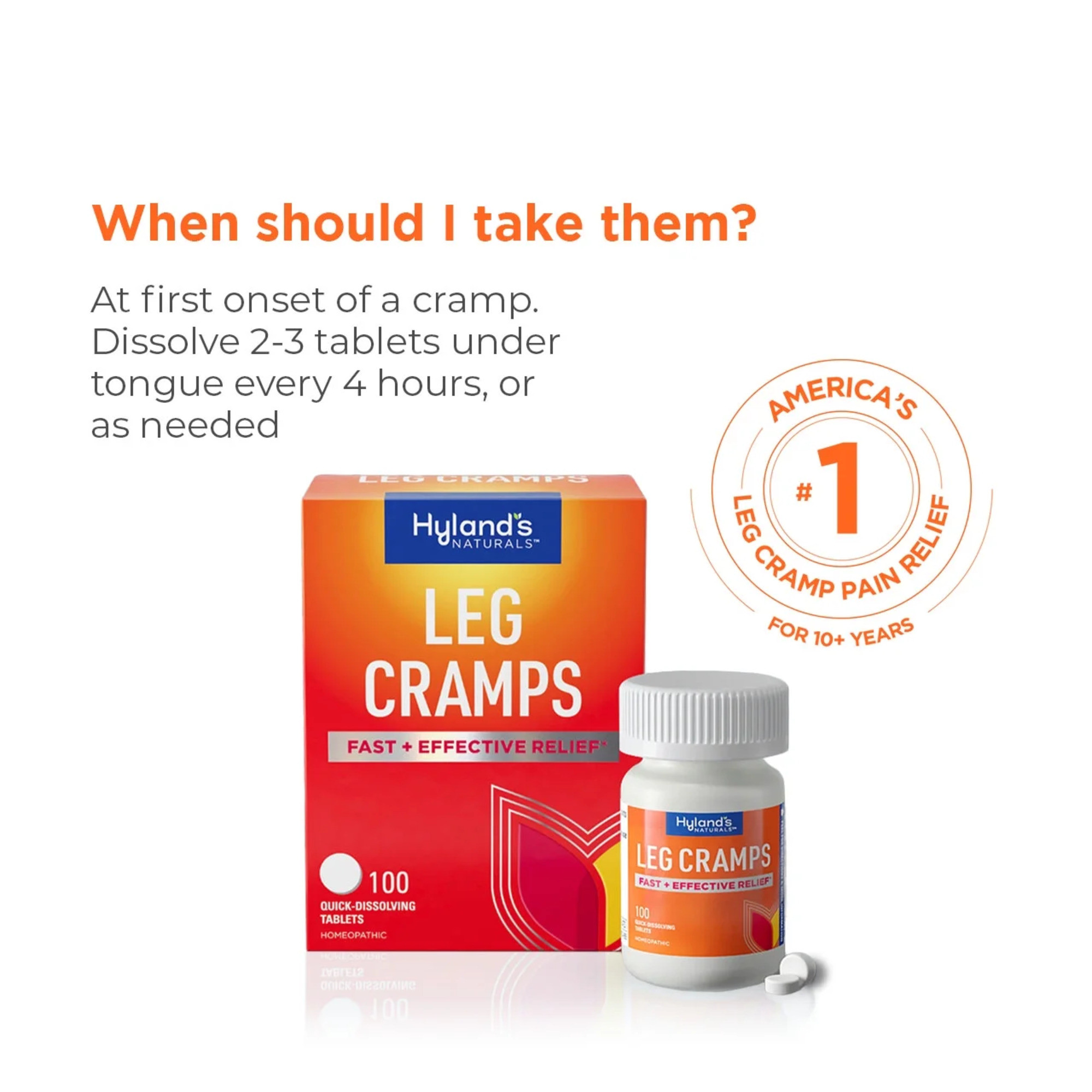 Hyland's Leg Cramps Tablets, 354973295698, 50 ct - 1 Each