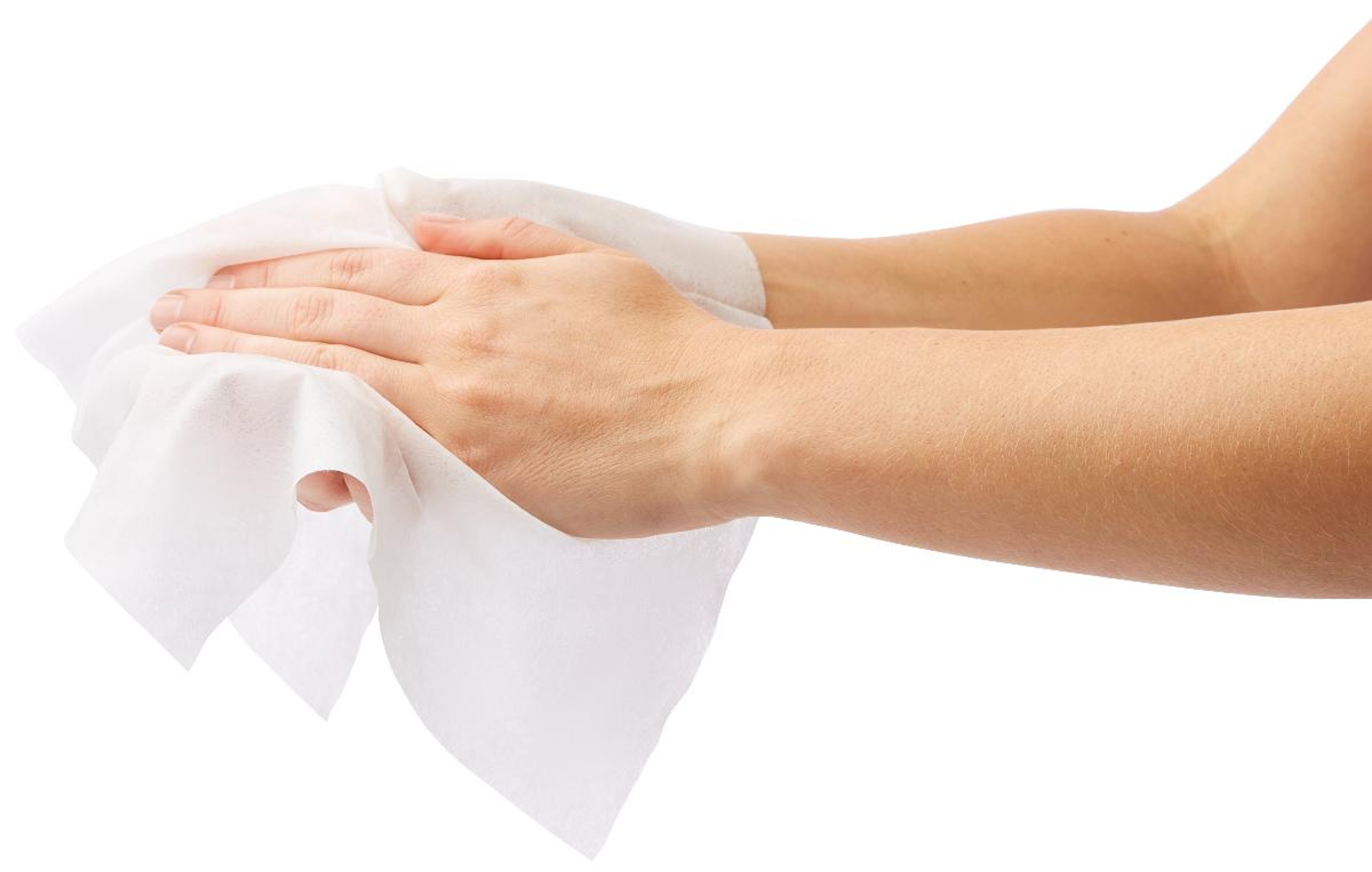 Medline Ultrasoft Disposable Dry Cleansing Wipes, Unscented,