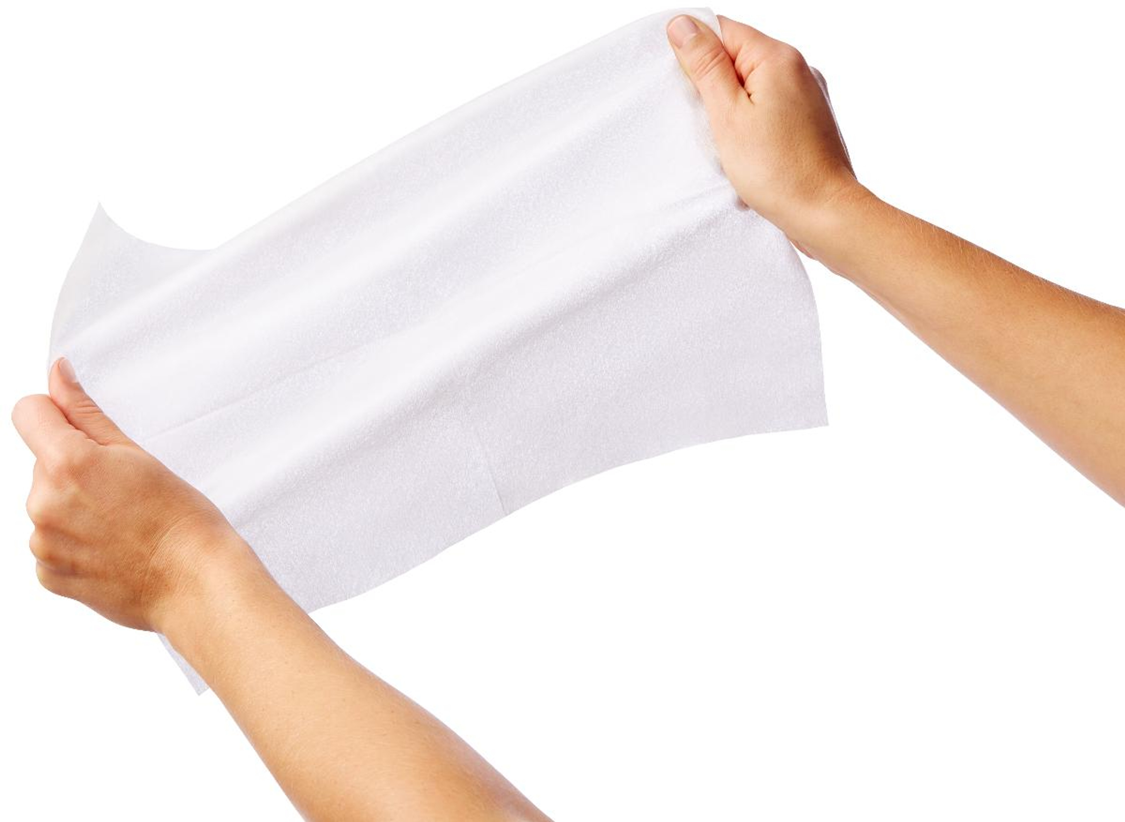 Medline Ultrasoft Disposable Dry Cleansing Wipes, Unscented,
