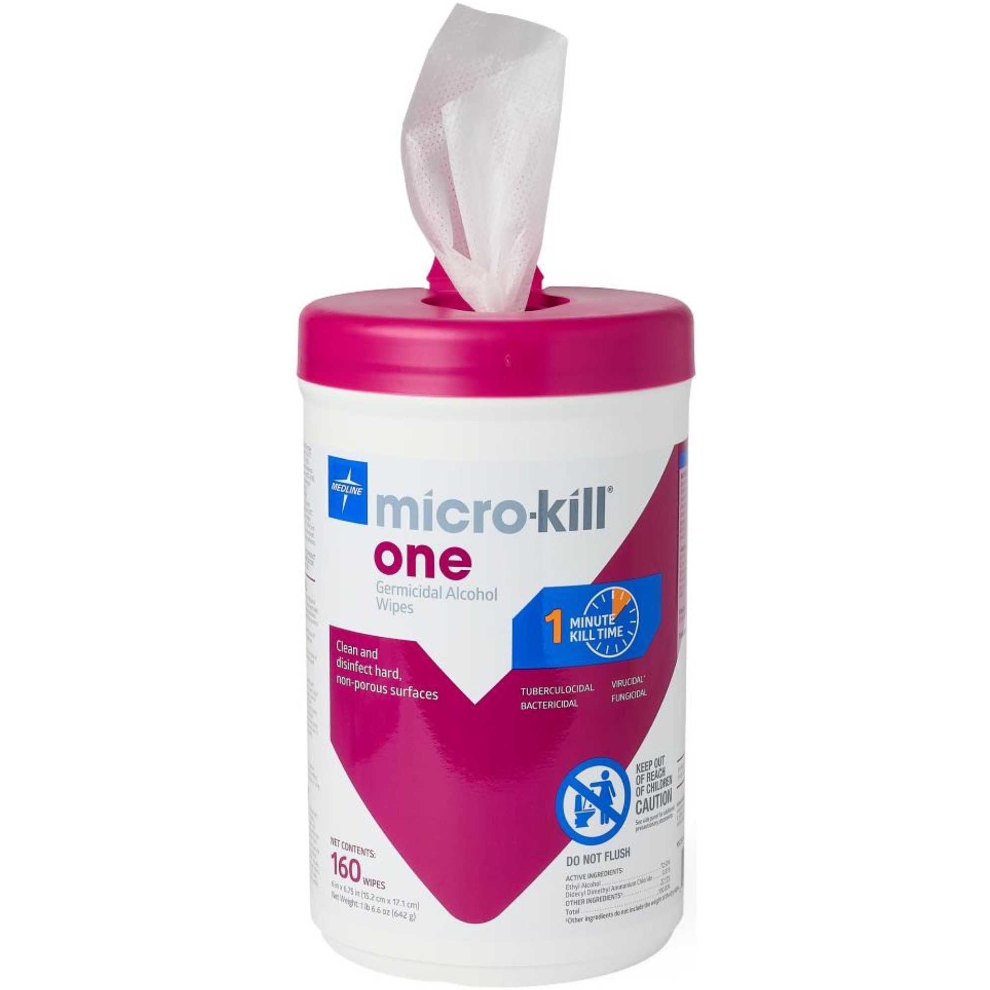 Micro-Kill One Germicidal Alcohol Wipes