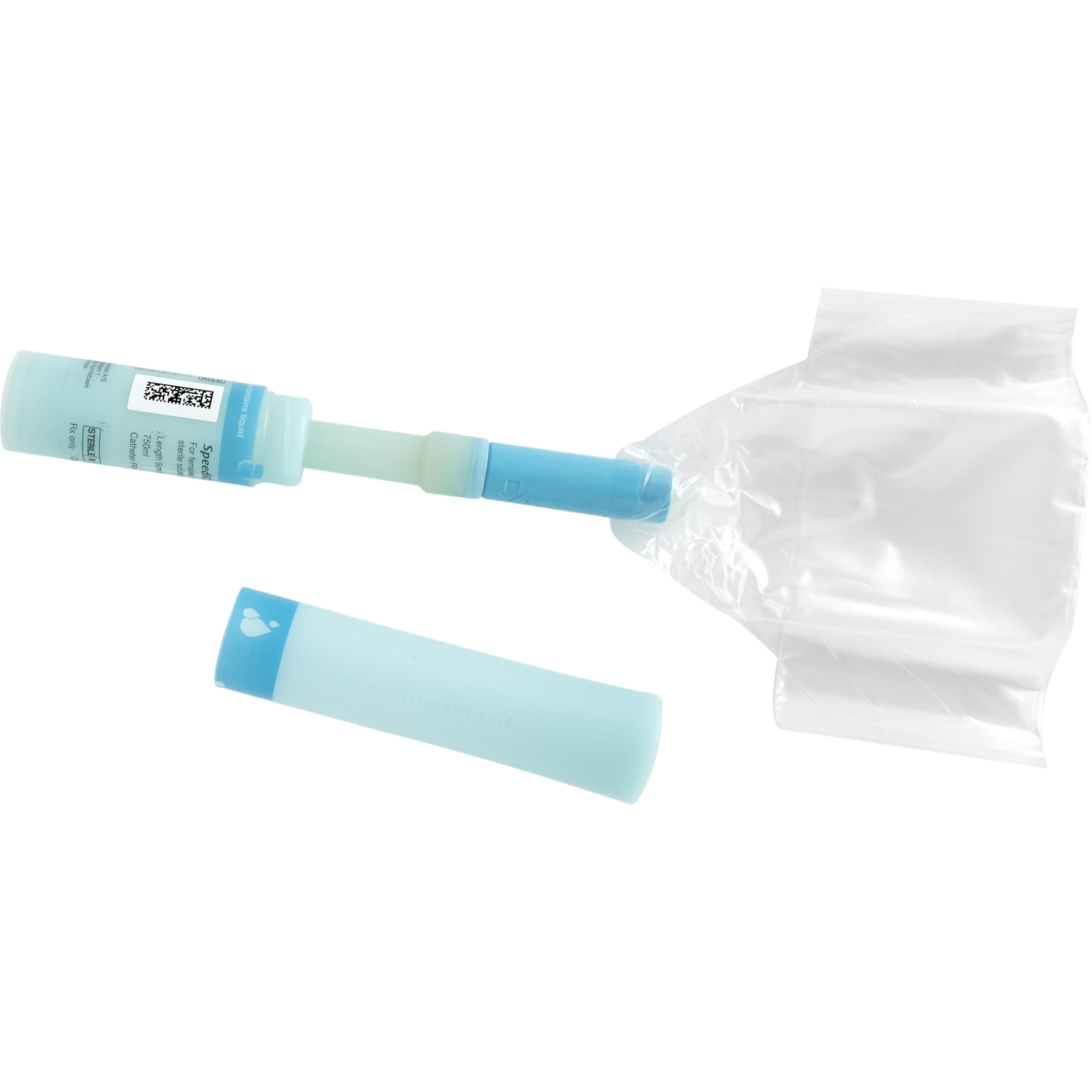 Coloplast SpeediCath Compact Female Intermittent Straight Tip Catheter, 3.5'